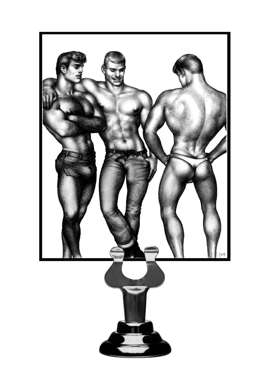Tom of Finland 3 Piece Silicone Cock Ring Set - Image 10