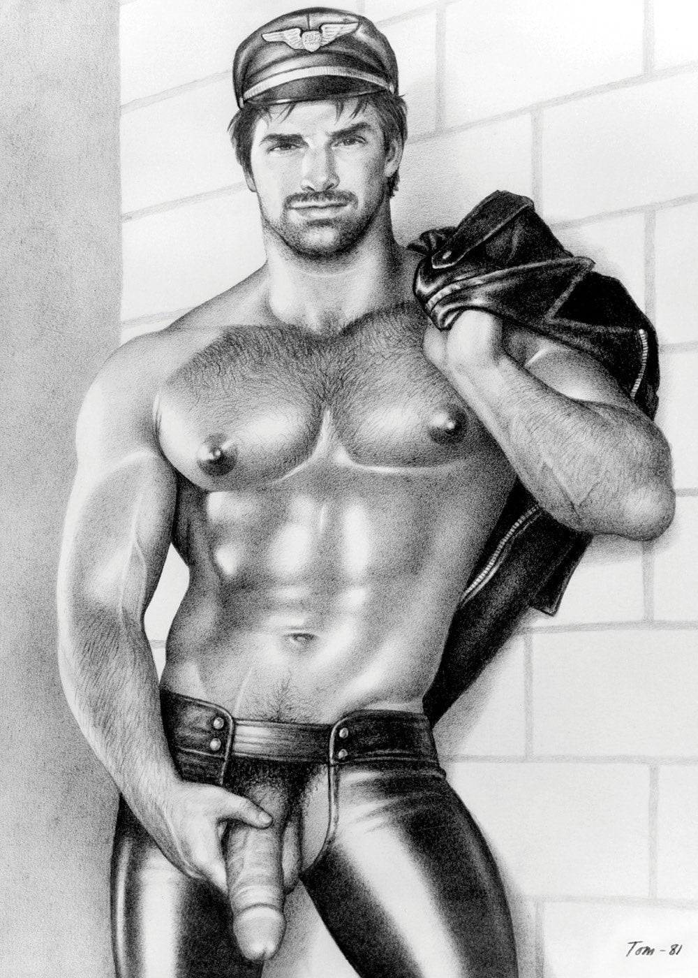 Tom of Finland Classic Postcards by Peachy Kings - Image 4