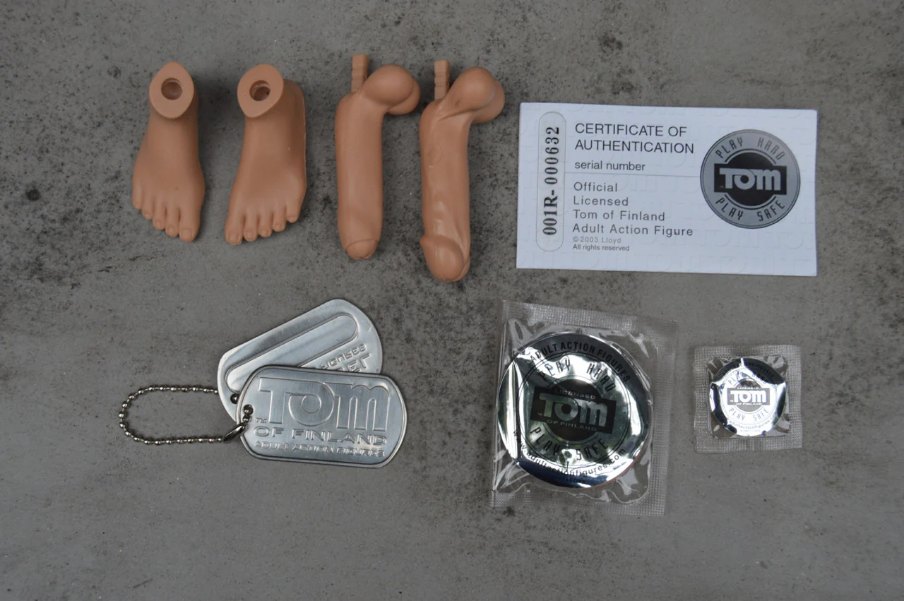 Tom of Finland Vintage Action Figure with Interchangeable Parts - Image 15