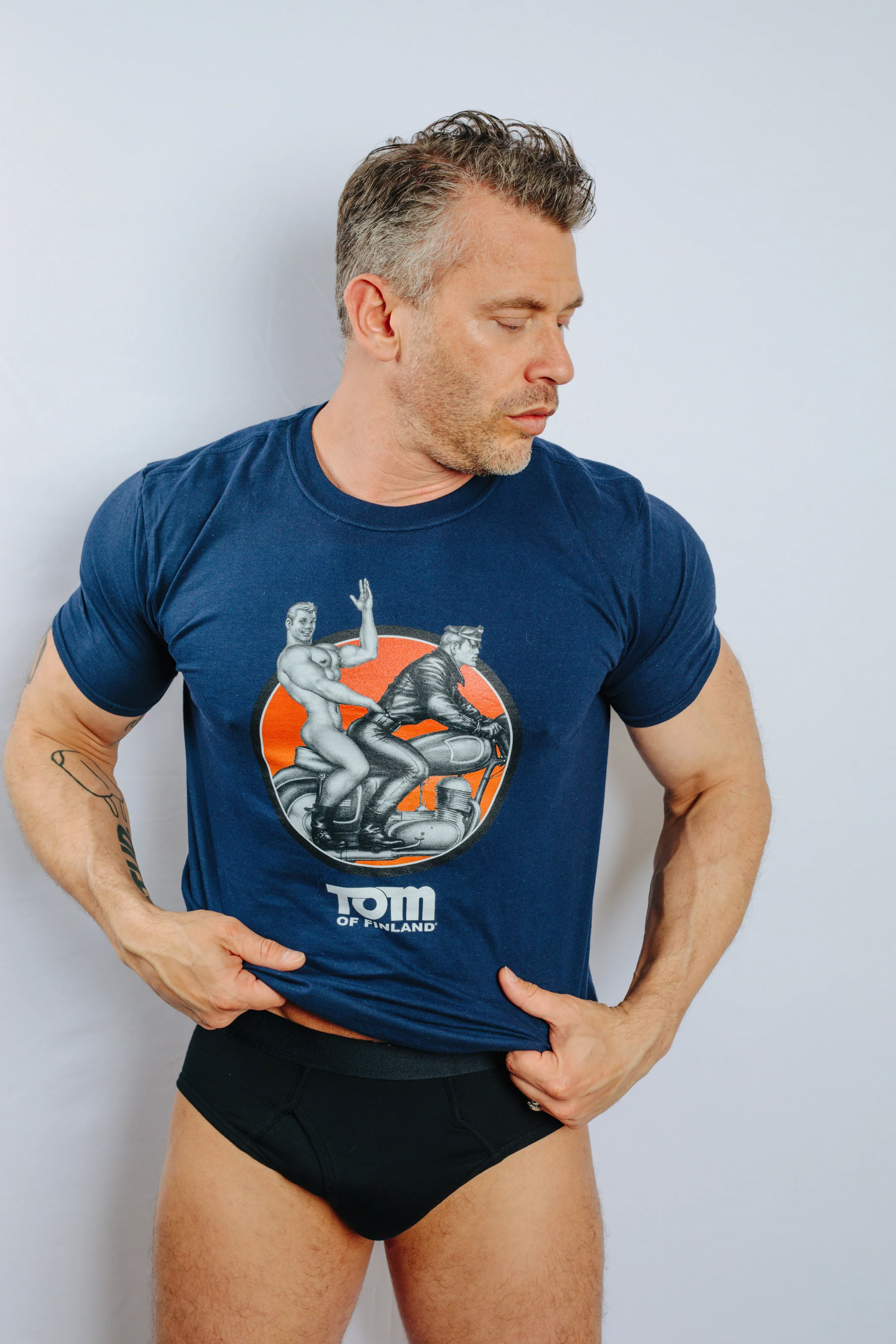 Tom of Finland Easy Rider Tee by Peachy Kings - Image 2