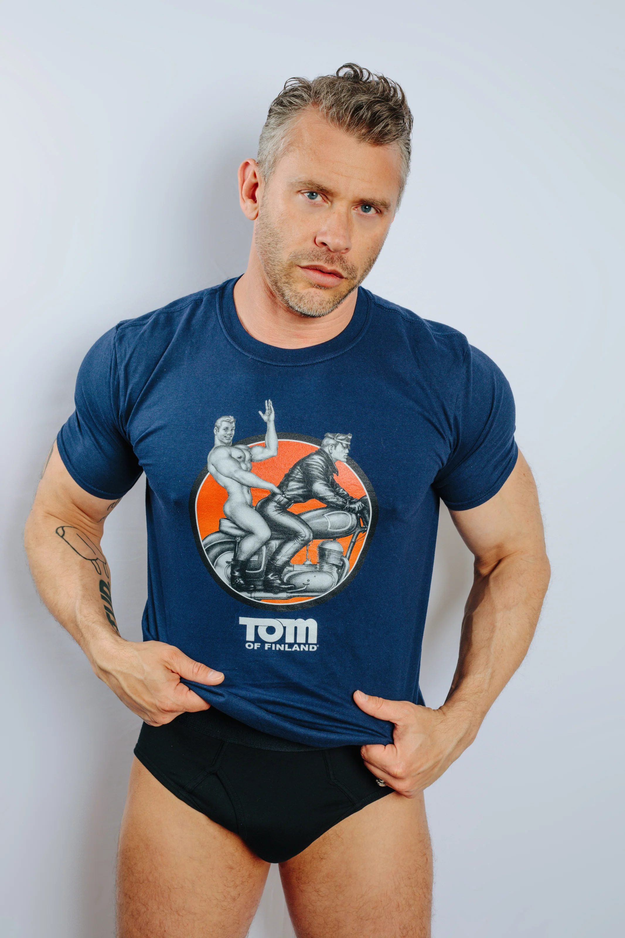 Tom of Finland Easy Rider Tee by Peachy Kings - Image 3