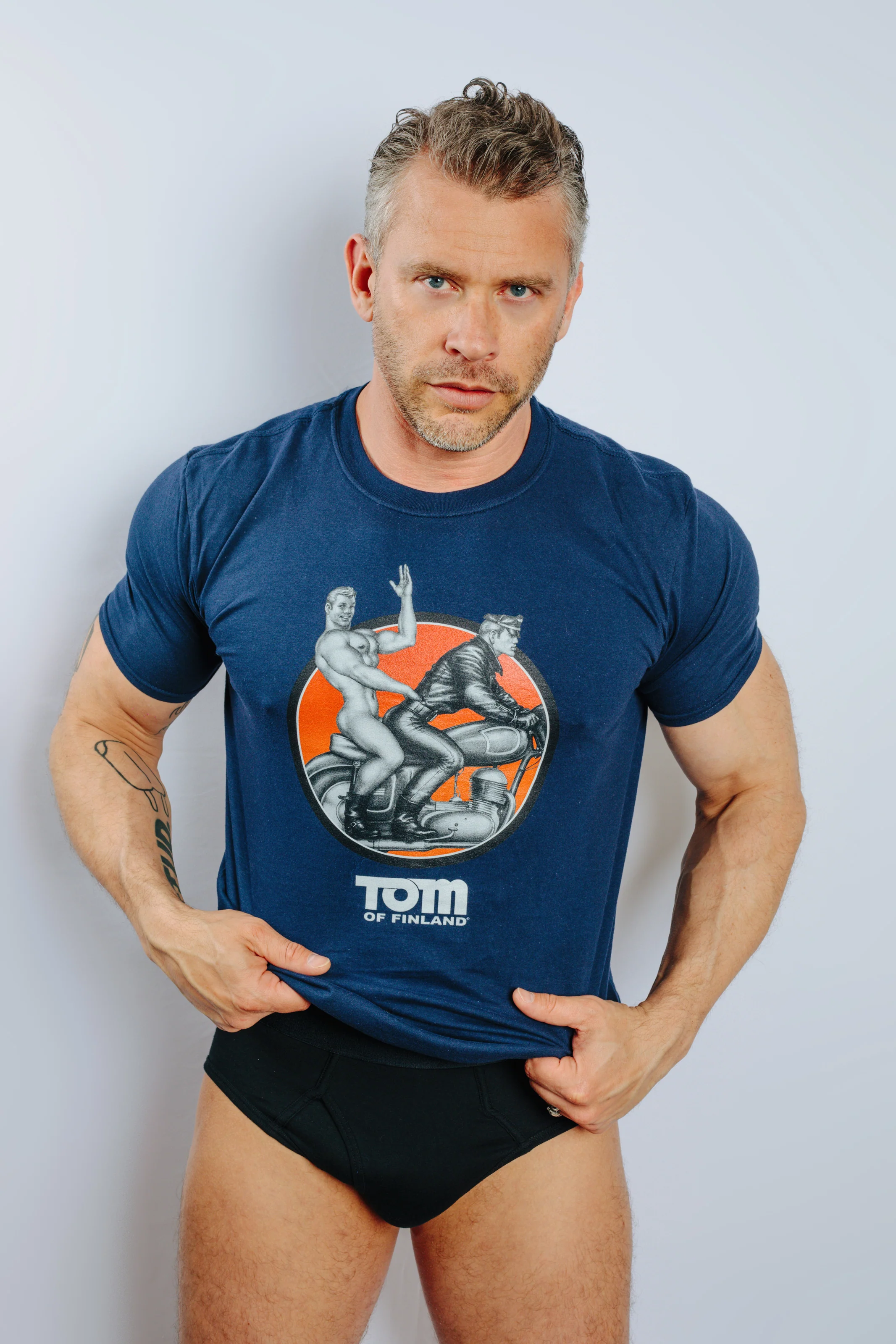 Tom of Finland Easy Rider Tee by Peachy Kings - Image 4