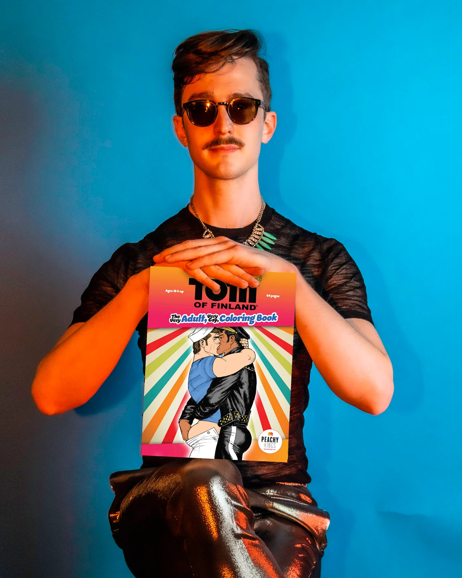 Tom of Finland Gay, Adult Coloring Book - Image 3