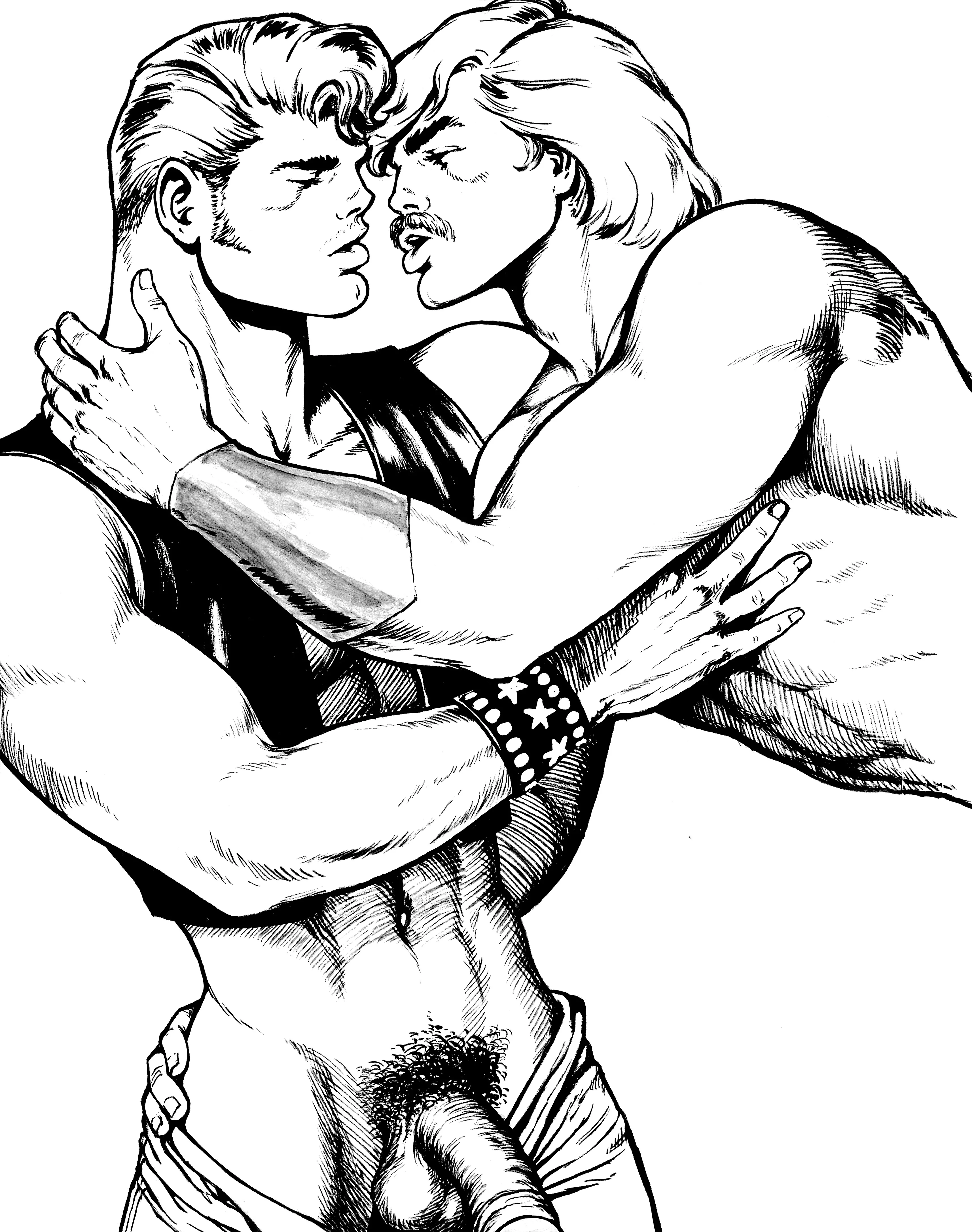 Tom of Finland Gay, Adult Coloring Book - Image 5