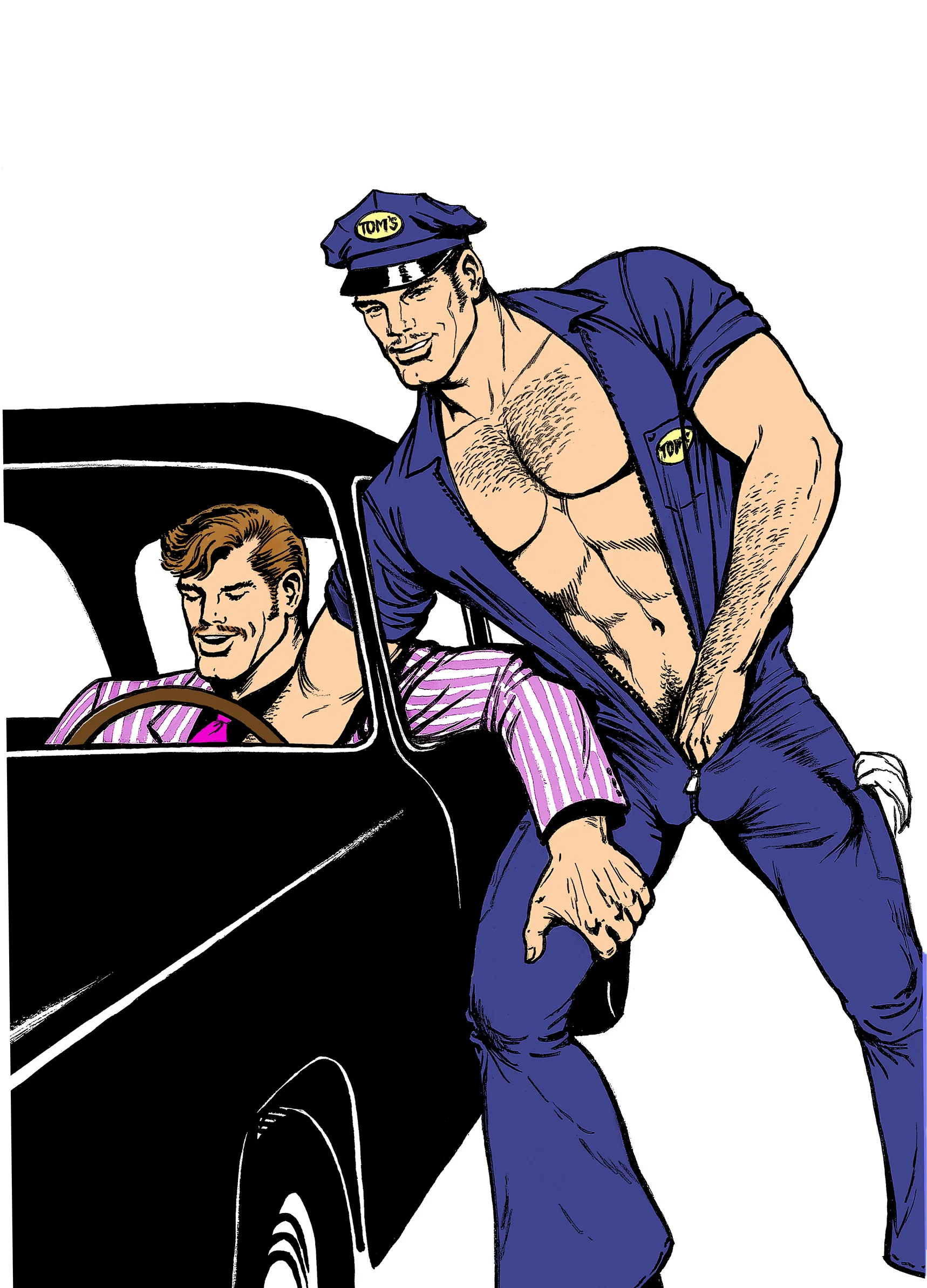 Tom of Finland Gay, Adult Coloring Book - Image 6