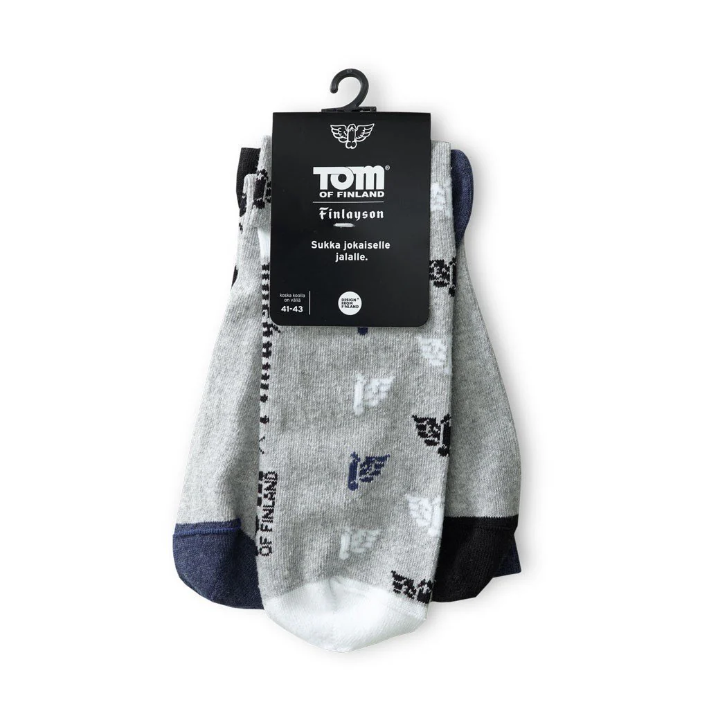 TOM OF FINLAND MULTI GRAY SOCKS BY FINLAYSON - Image 6