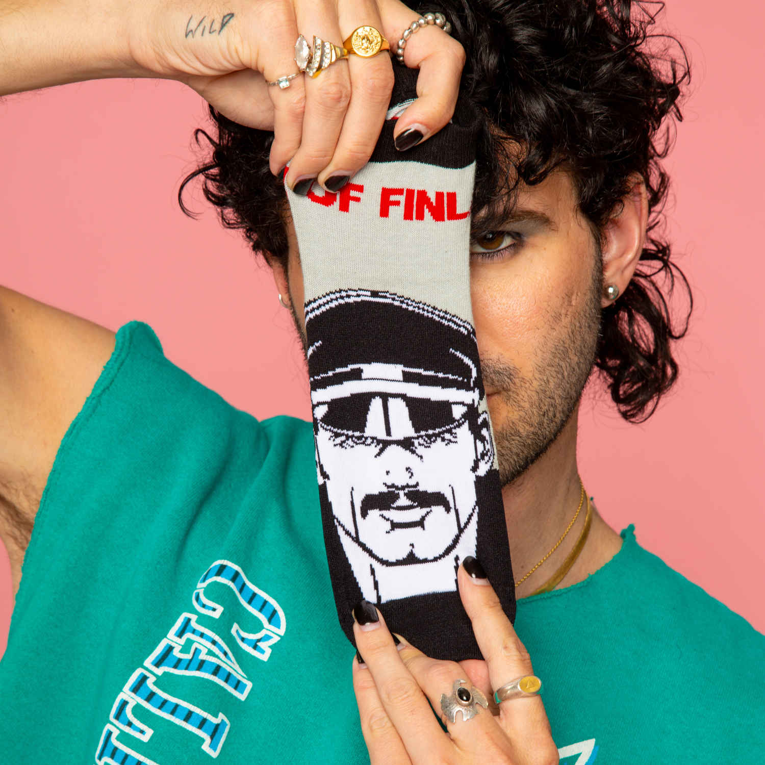 TOM OF FINLAND LEATHER MAN QUARTER SOCKS - Image 10