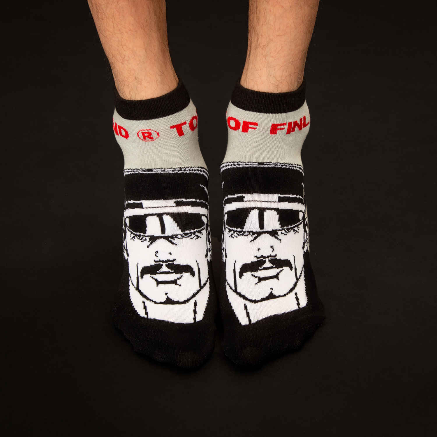 TOM OF FINLAND LEATHER MAN QUARTER SOCKS - Image 8