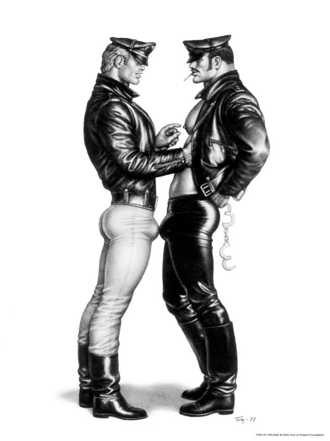Tom of Finland Mini Poster: Titty Touch - Image 2