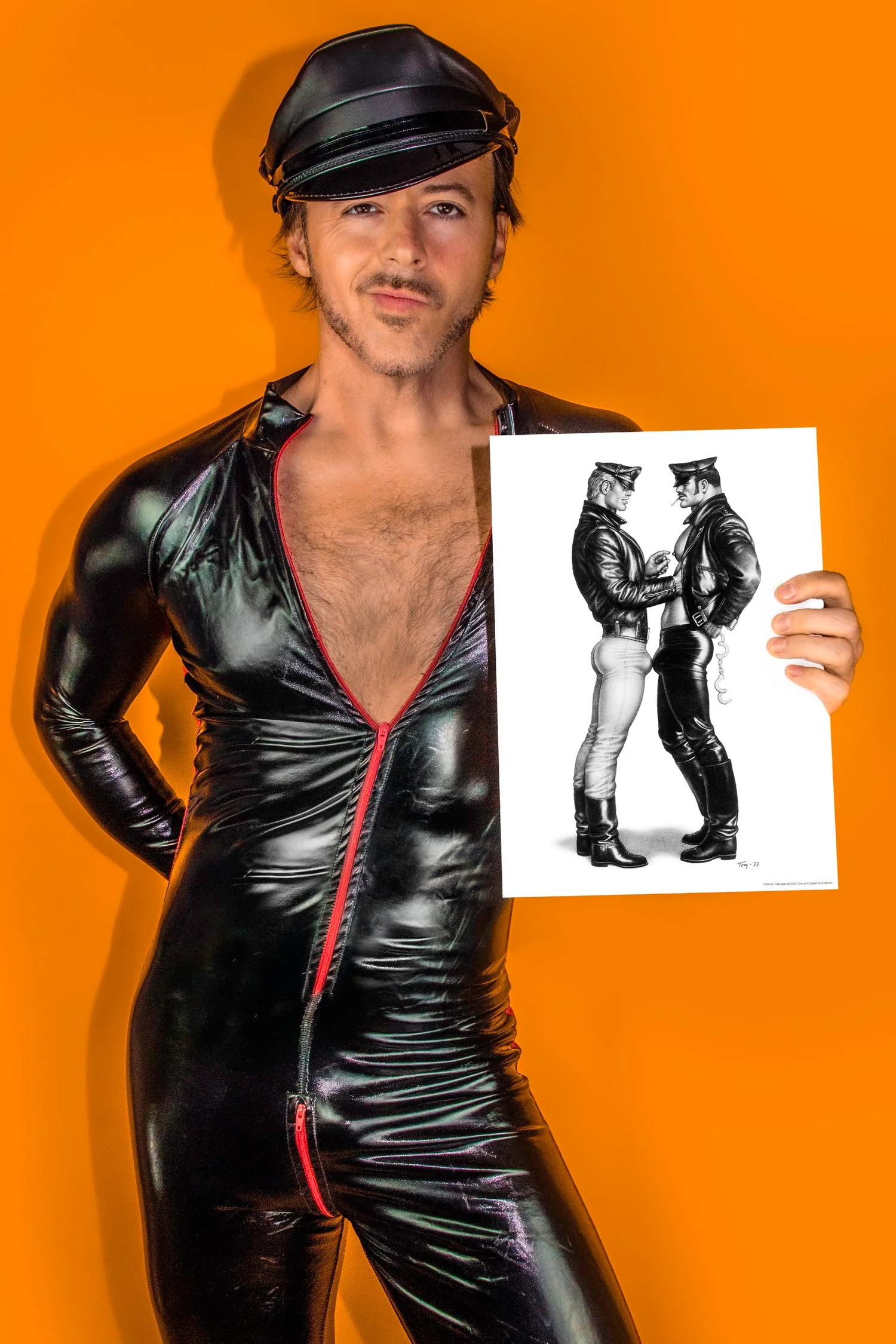 Tom of Finland Mini Poster: Titty Touch - Image 4