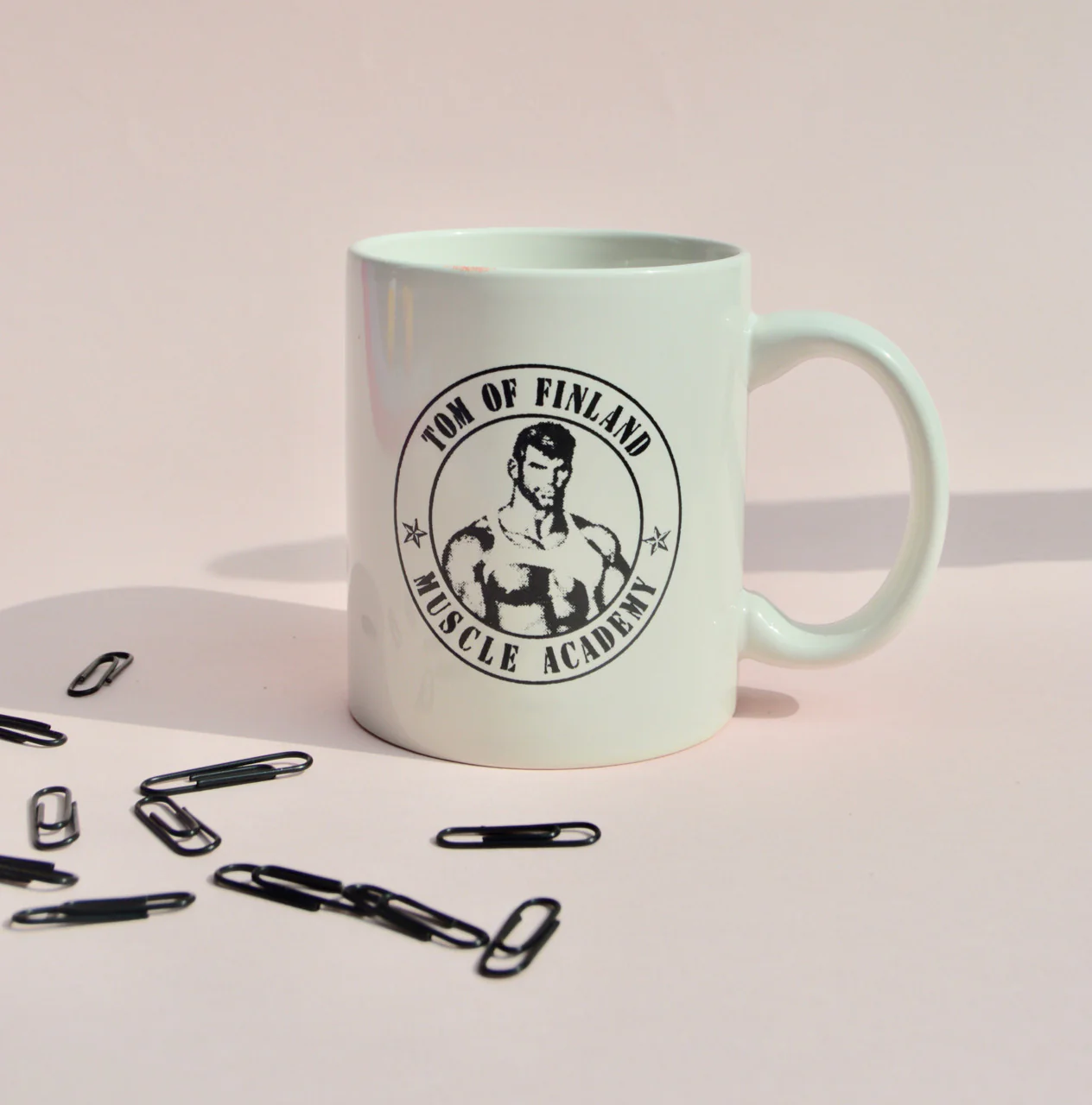 Tom of Finland Muscle Academy Ceramic Coffee Mug - Image 2