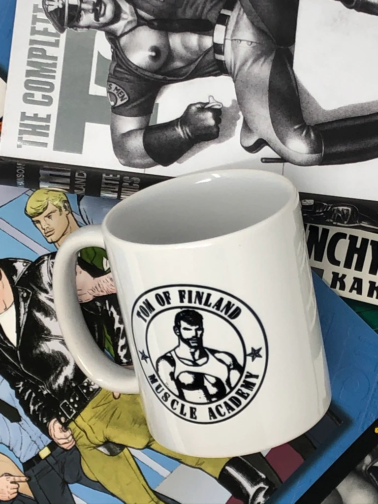 Tom of Finland Muscle Academy Ceramic Coffee Mug - Image 3