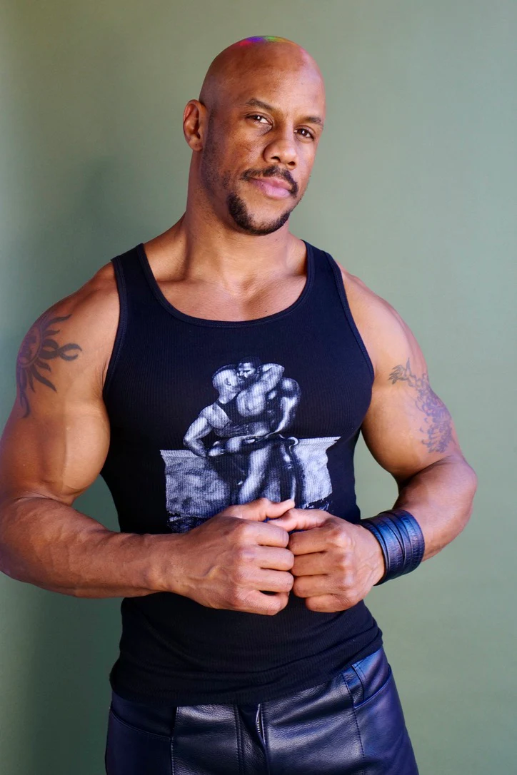 Tom of Finland PASSION Ribbed Tank Black - Image 2