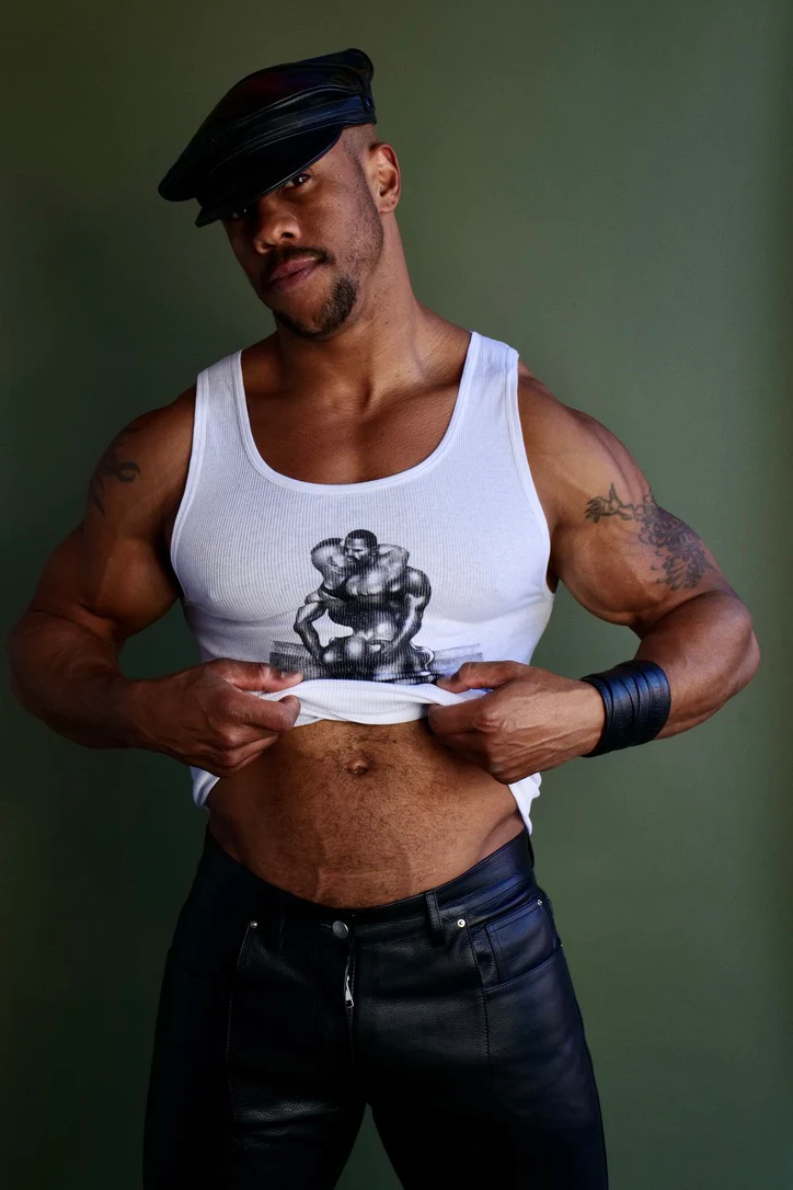 Tom of Finland PASSION Ribbed Tank White - Image 7