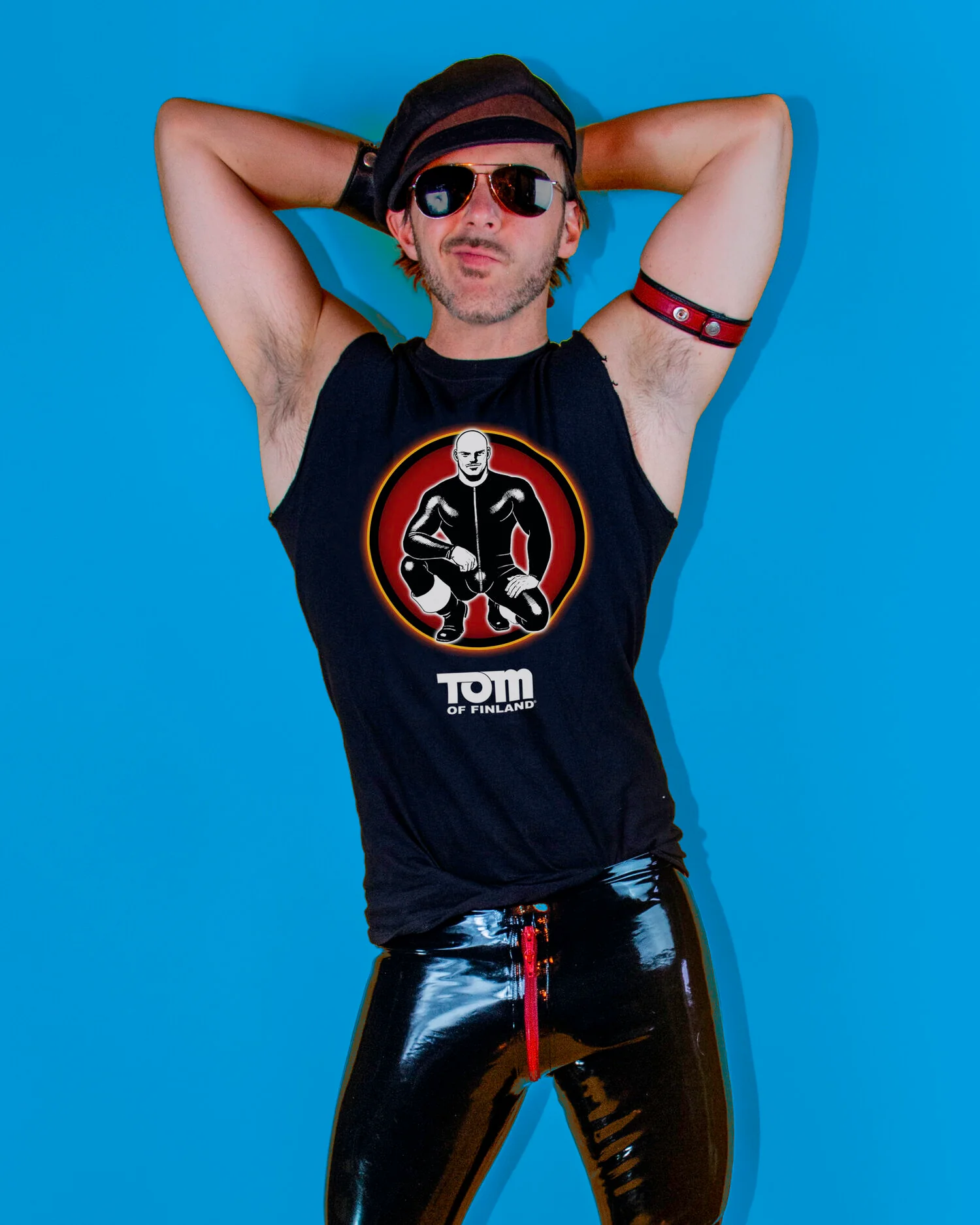 Tom of Finland Rubberman Tee by Peachy Kings