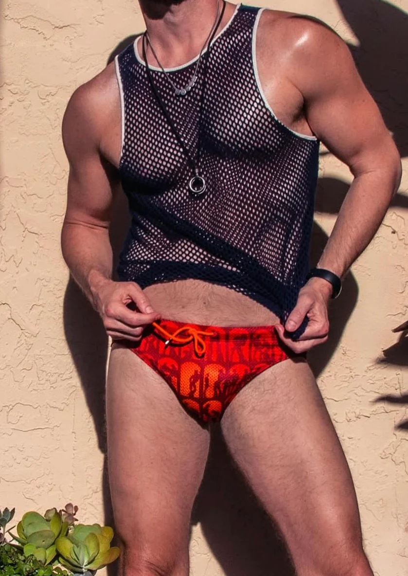 Tom of Finland SILHO-WET Swim Brief - Image 9