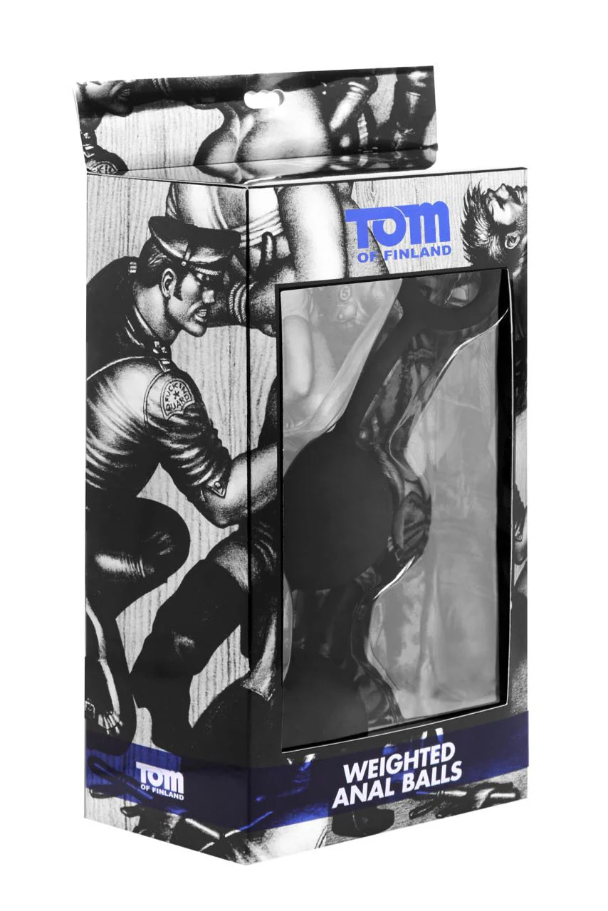 Tom of Finland Silicone Weighted Anal Balls - Image 6