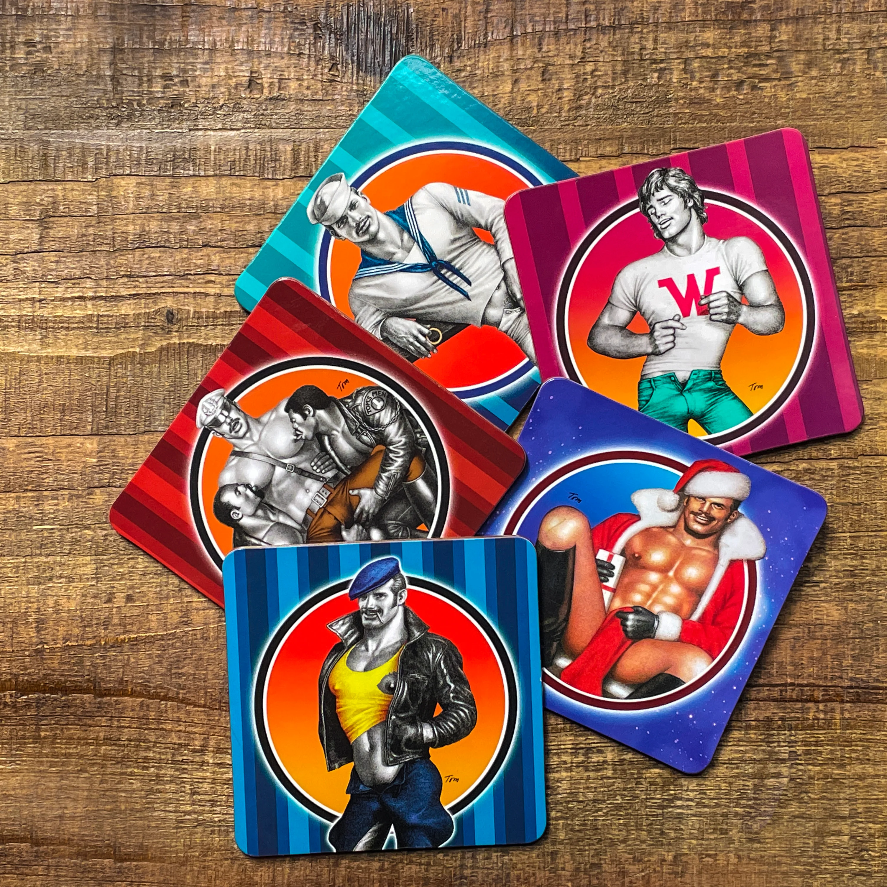 Tom of Finland Summer Stud Coaster - Image 4