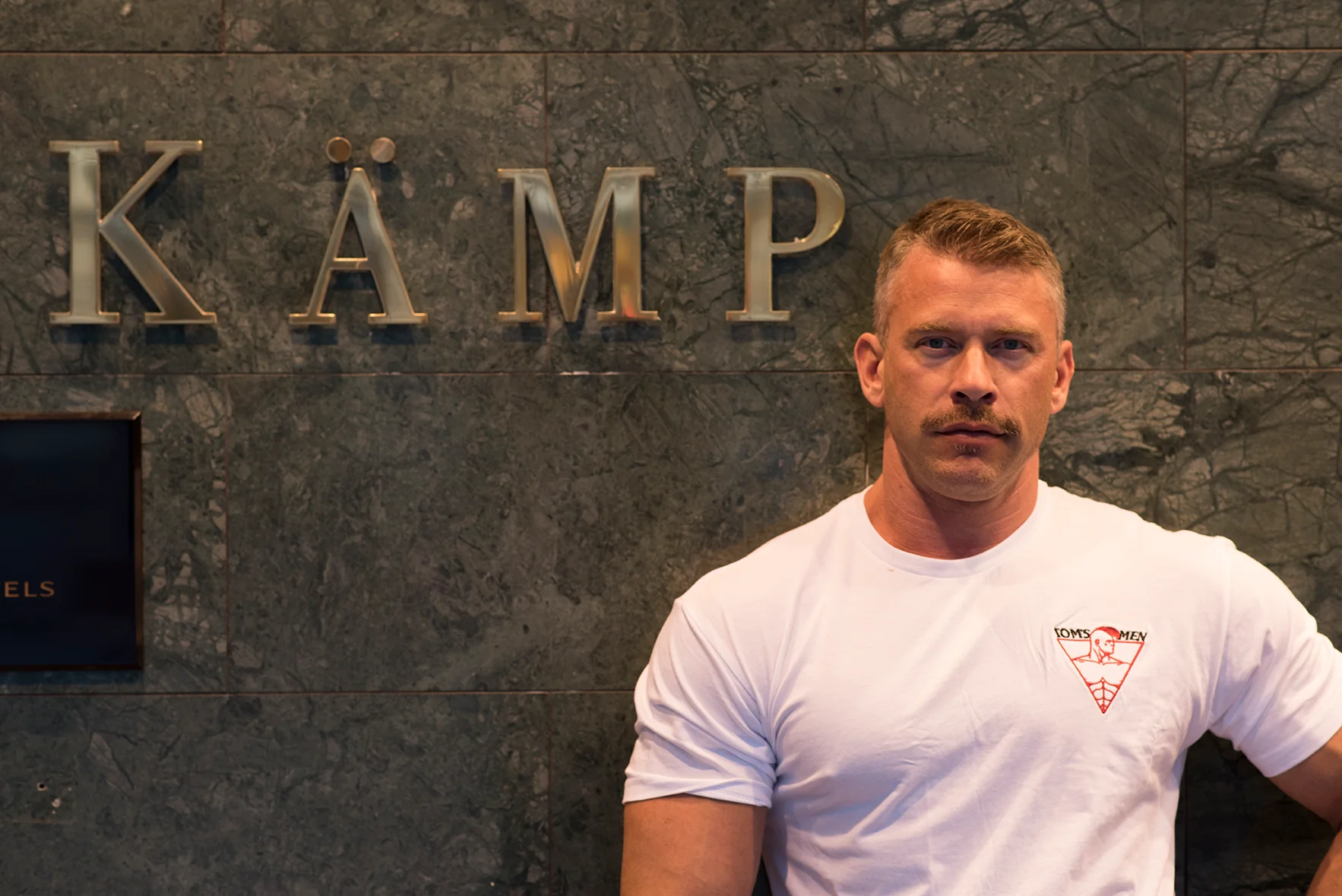 Tom's Men Embroidered T-Shirt - Image 2