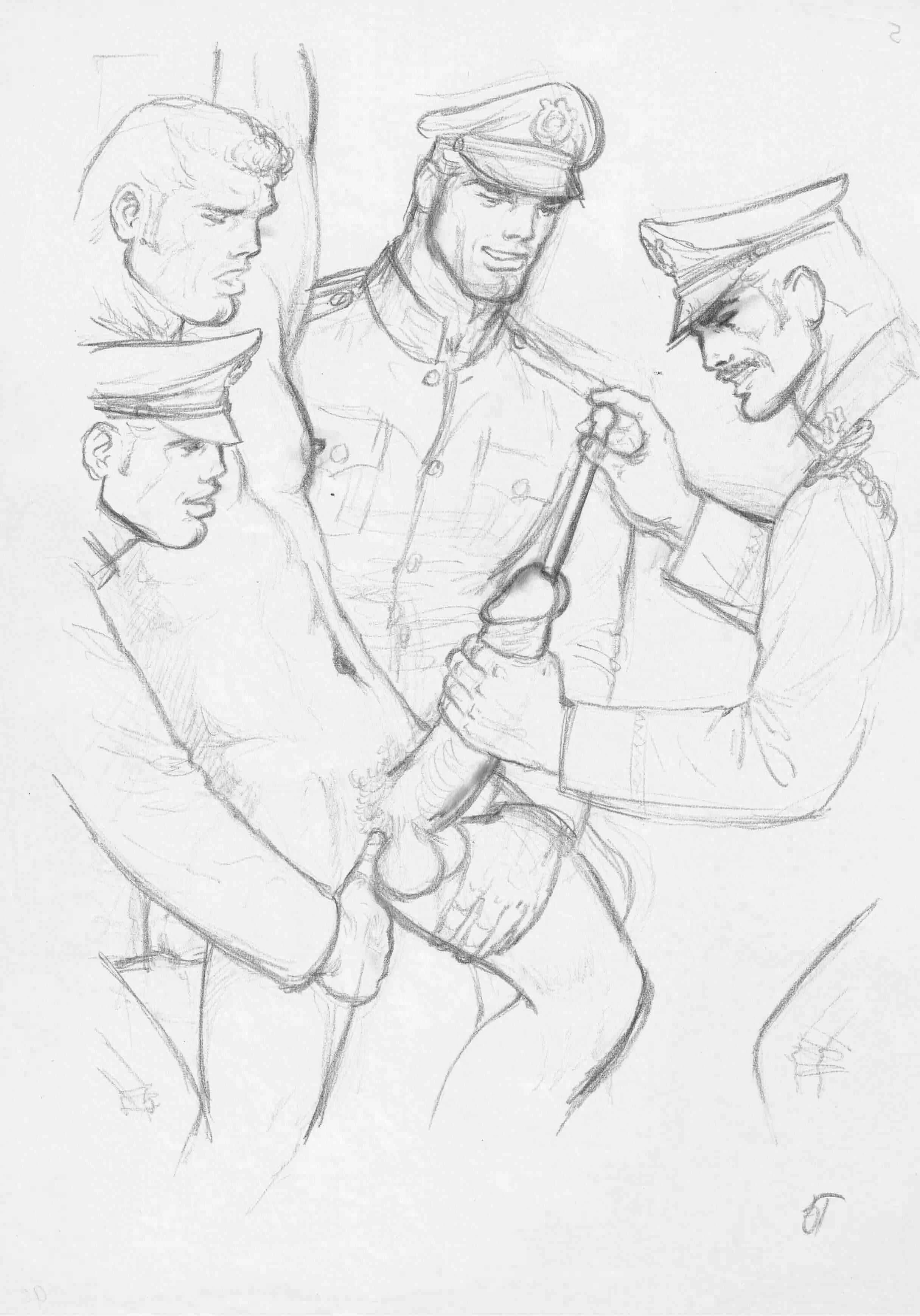 Tom of Finland, Untitled, ca 1973 (KAKE: SADIST, Issue 14, Frame 5)