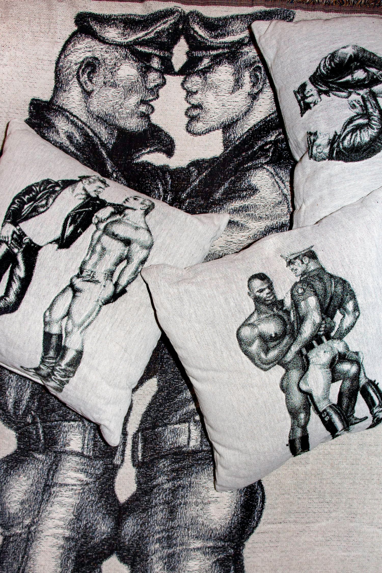 Tom of Finland Woven Pillows- 3 Designs - Image 3