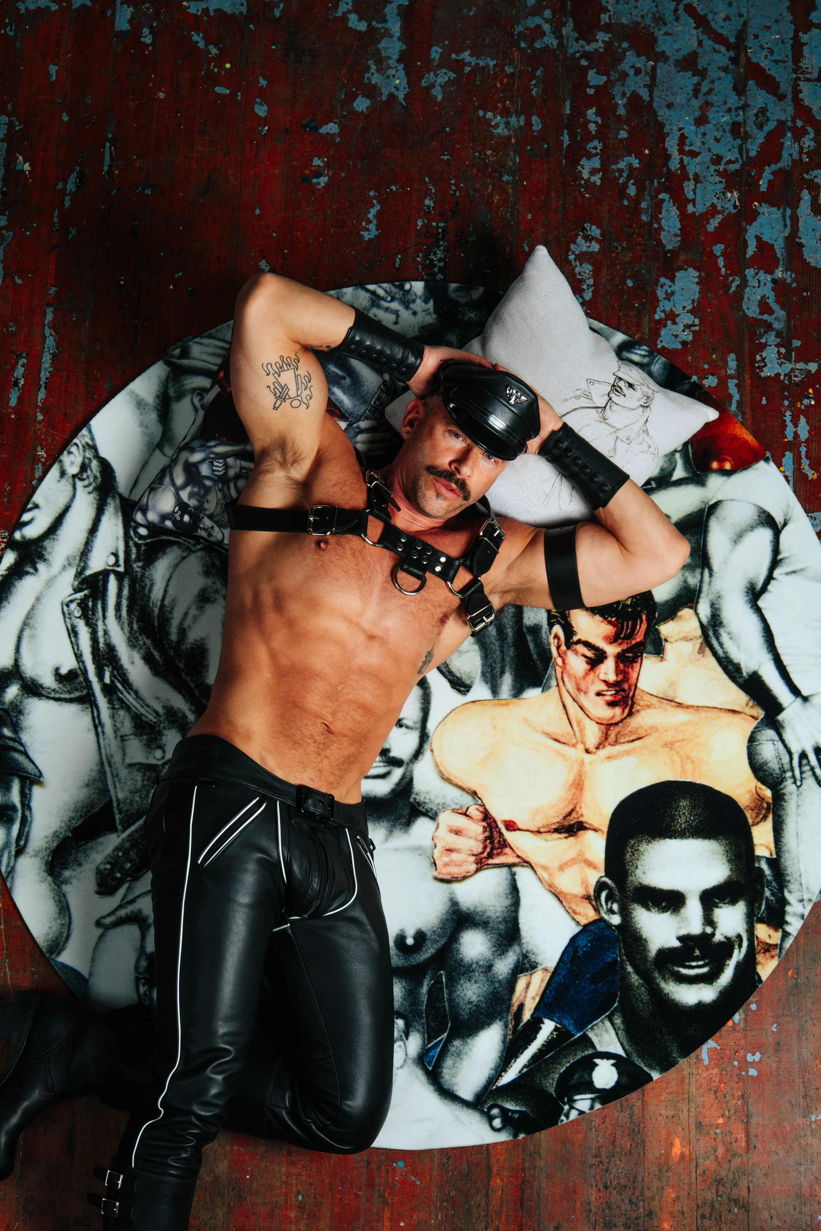 Tom of Finland x HENZEL STUDIO rug, Untitled #1 - Image 11