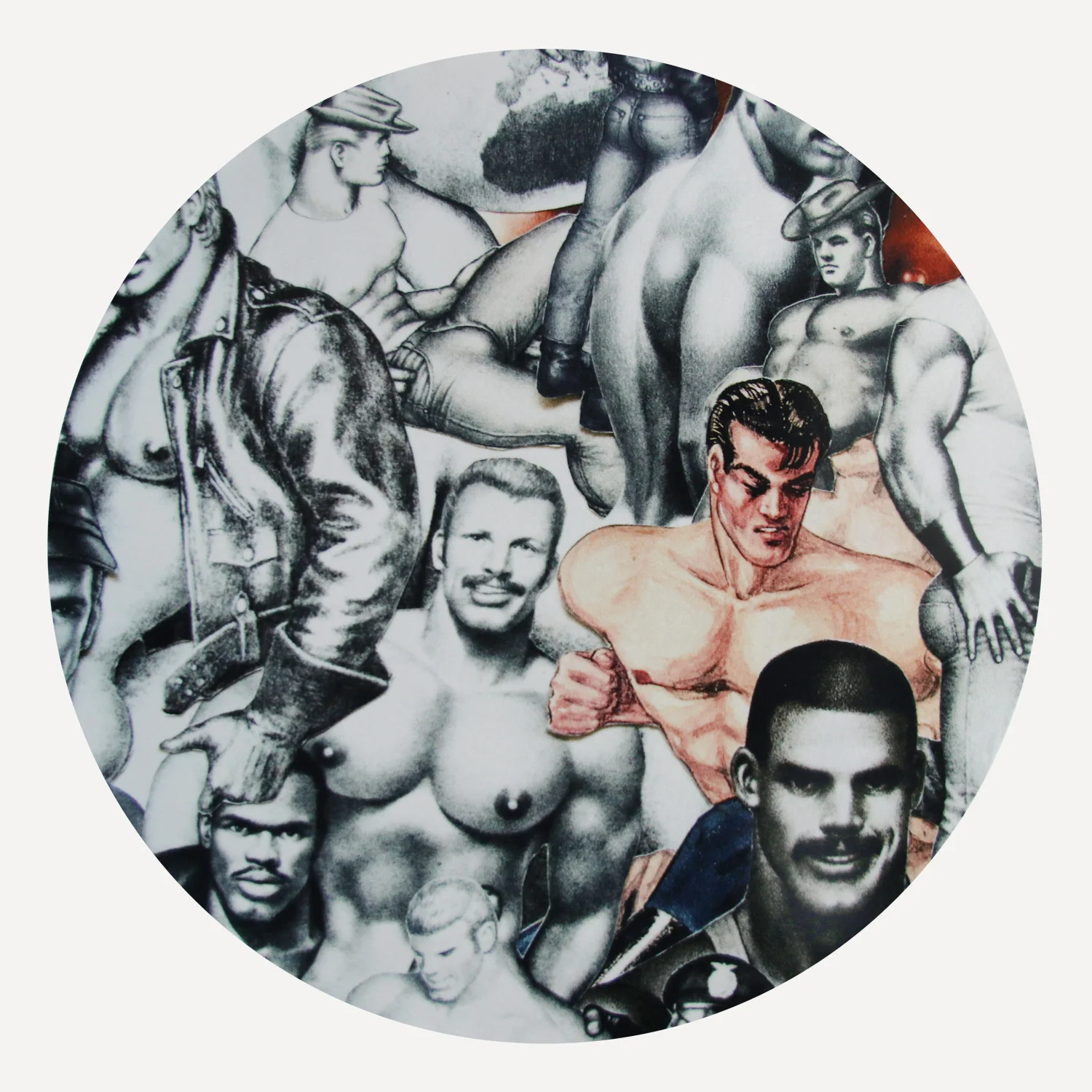 Tom of Finland x HENZEL STUDIO rug, Untitled #1 - Image 2