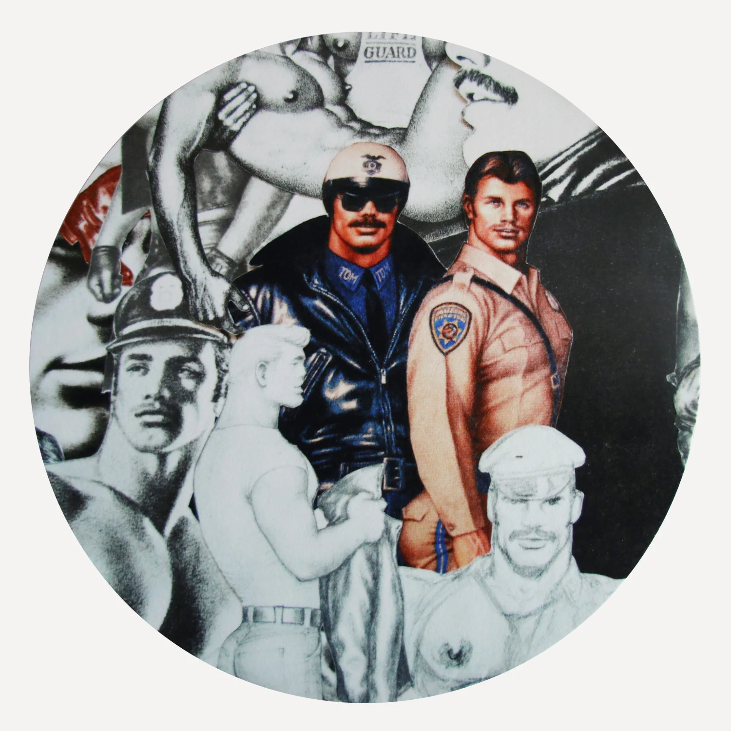 Tom of Finland x HENZEL STUDIO rug, Untitled #3 - Image 3