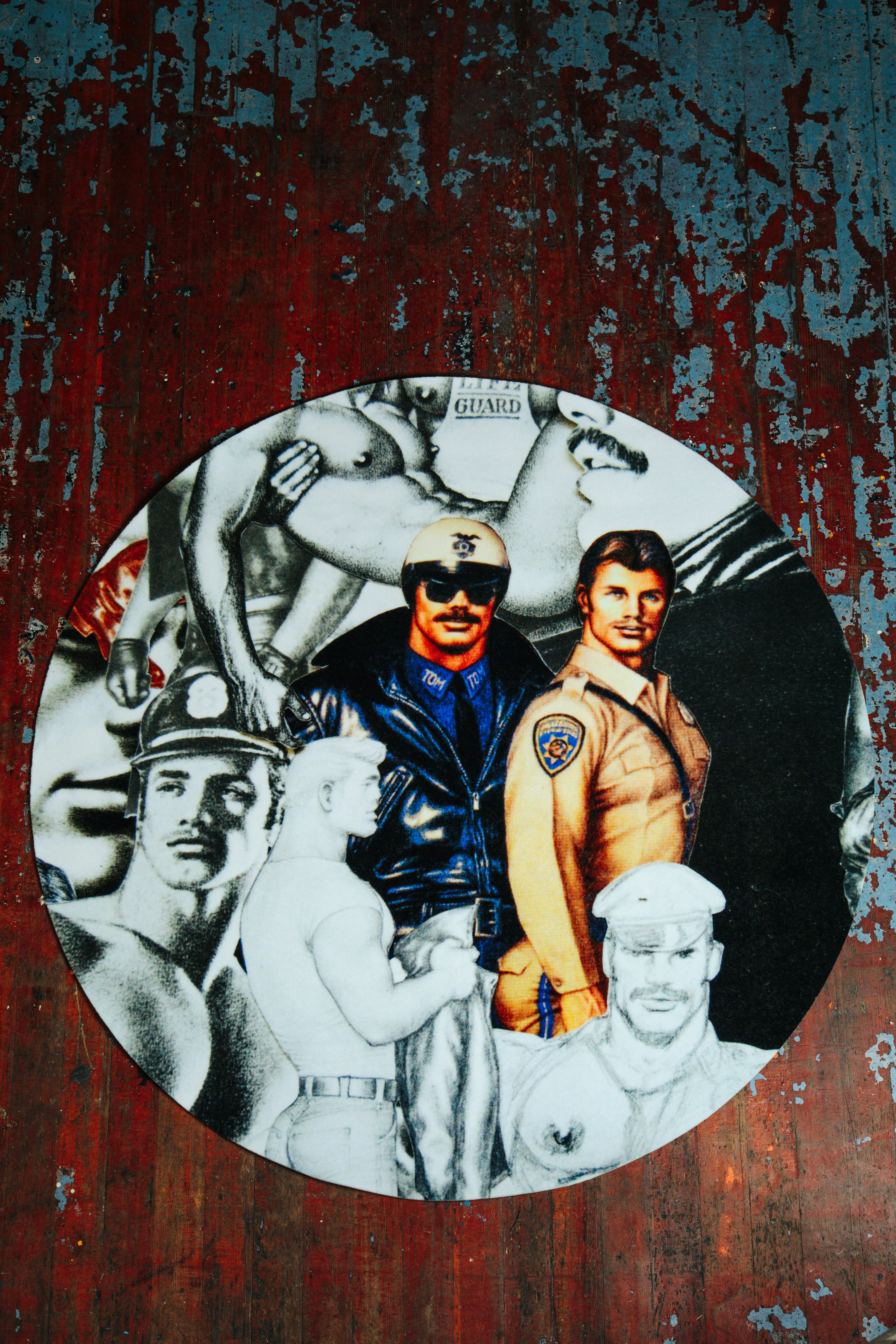 Tom of Finland x HENZEL STUDIO rug, Untitled #3 - Image 4
