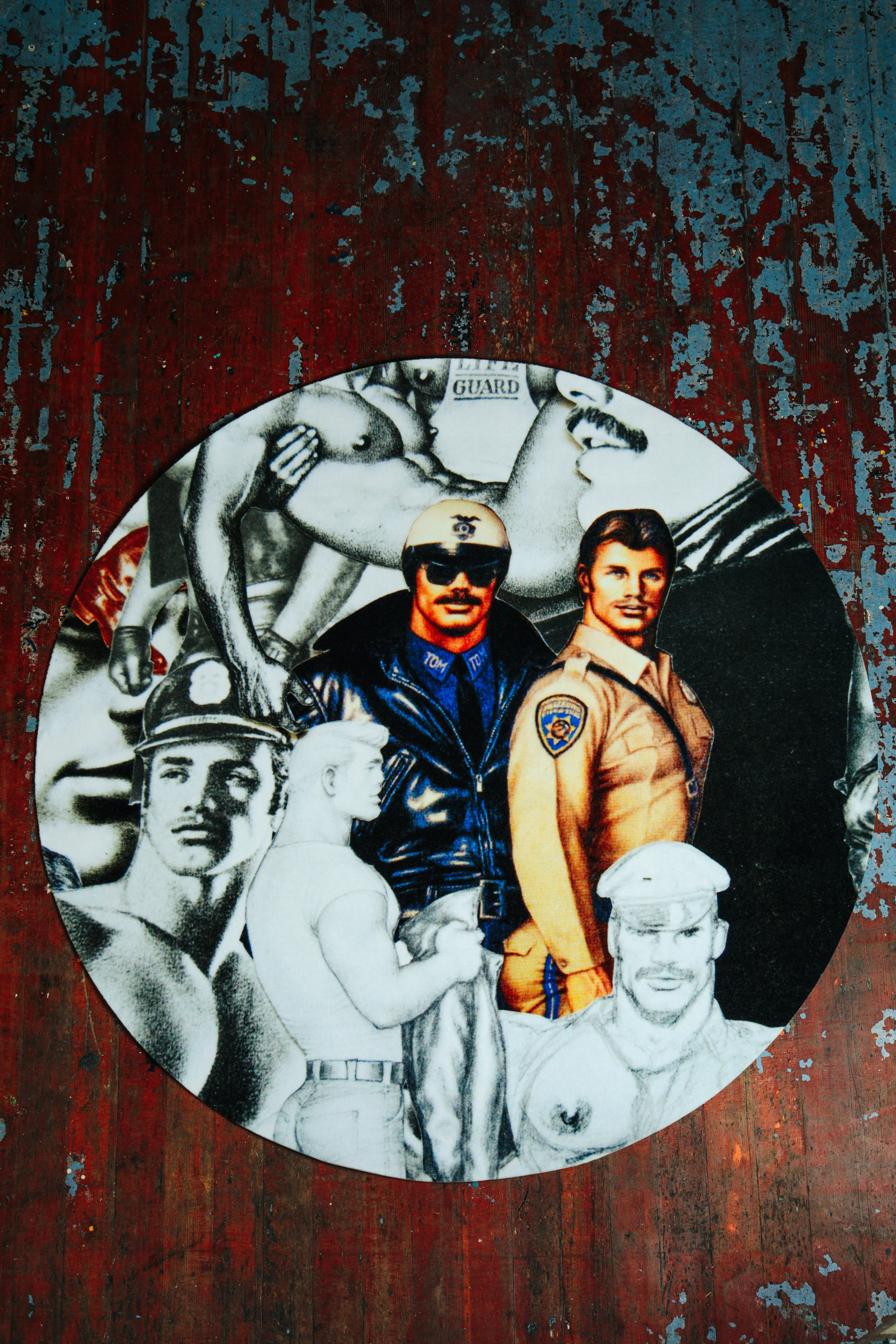 Tom of Finland x HENZEL STUDIO rug, Untitled #3 - Image 5
