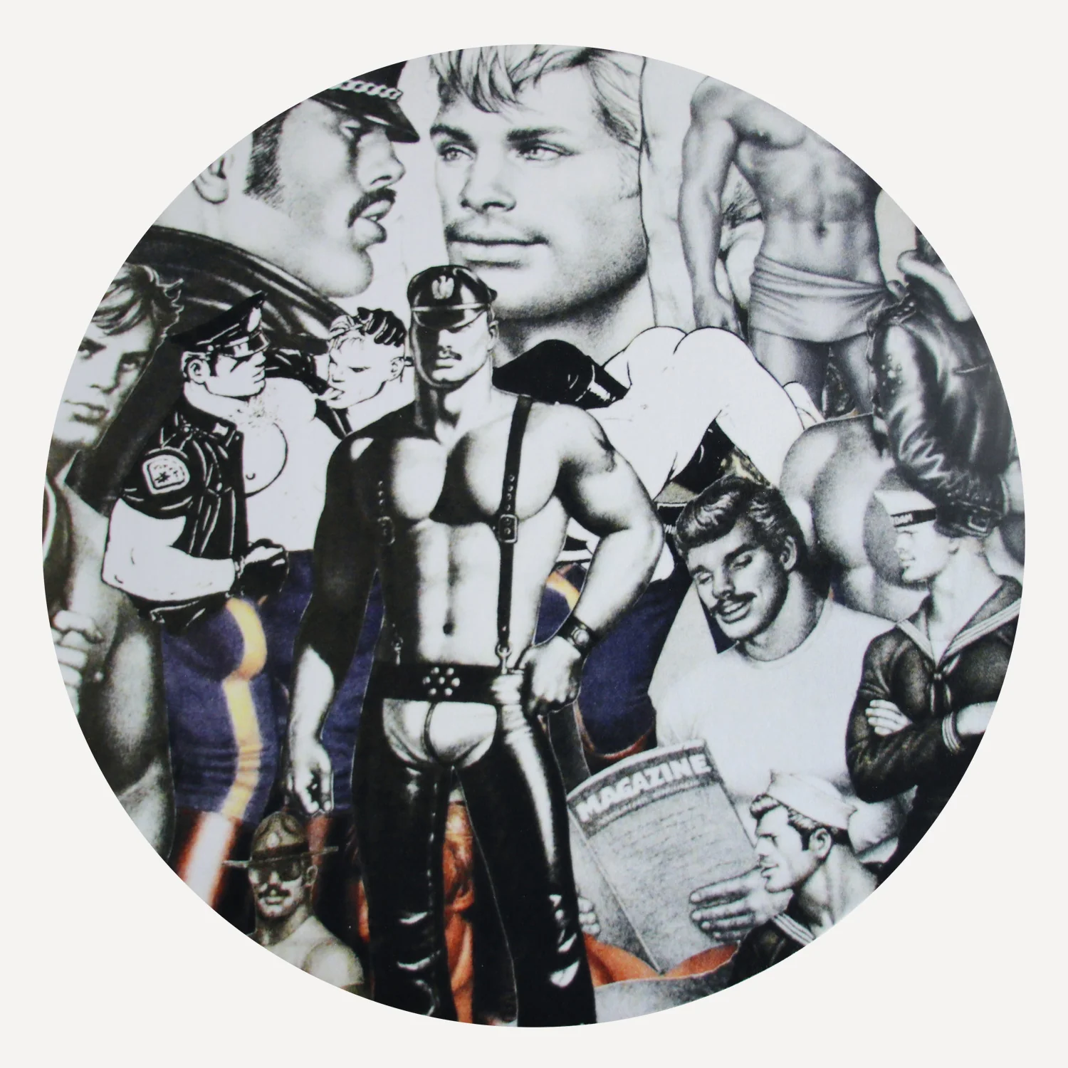 Tom of Finland x HENZEL STUDIO rug, Untitled #4 - Image 2