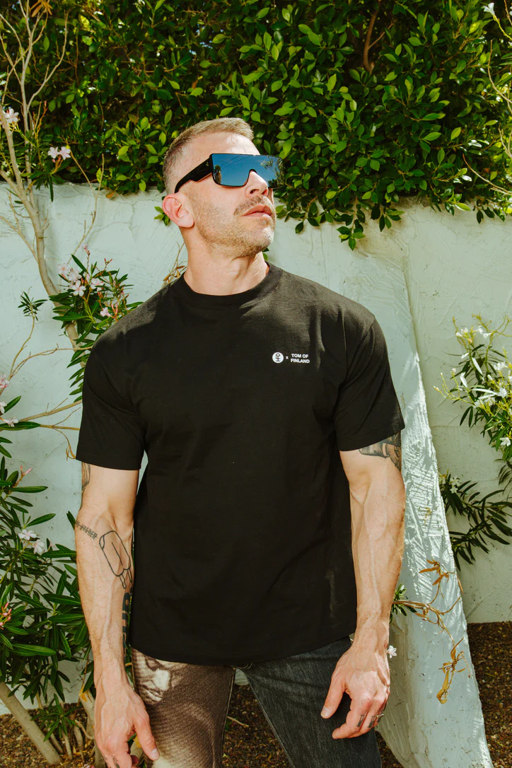 TOM OF FINLAND X HONEY FUCKING DIJON BLACK T-SHIRT - Image 6