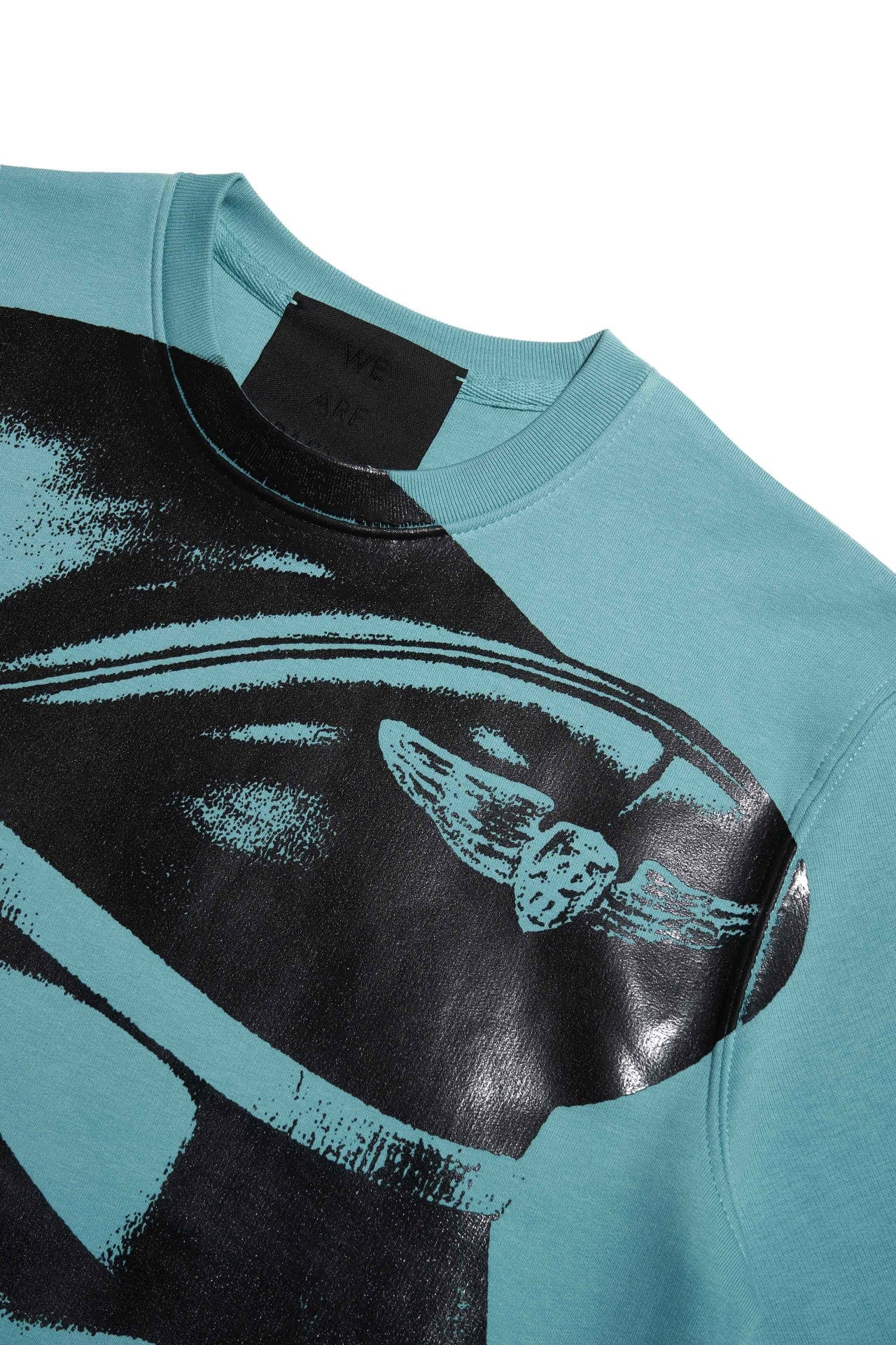 TOM OF FINLAND x WE ARE SPASTOR BIKER HEAD SWEATSHIRT - EMERALD - Image 10