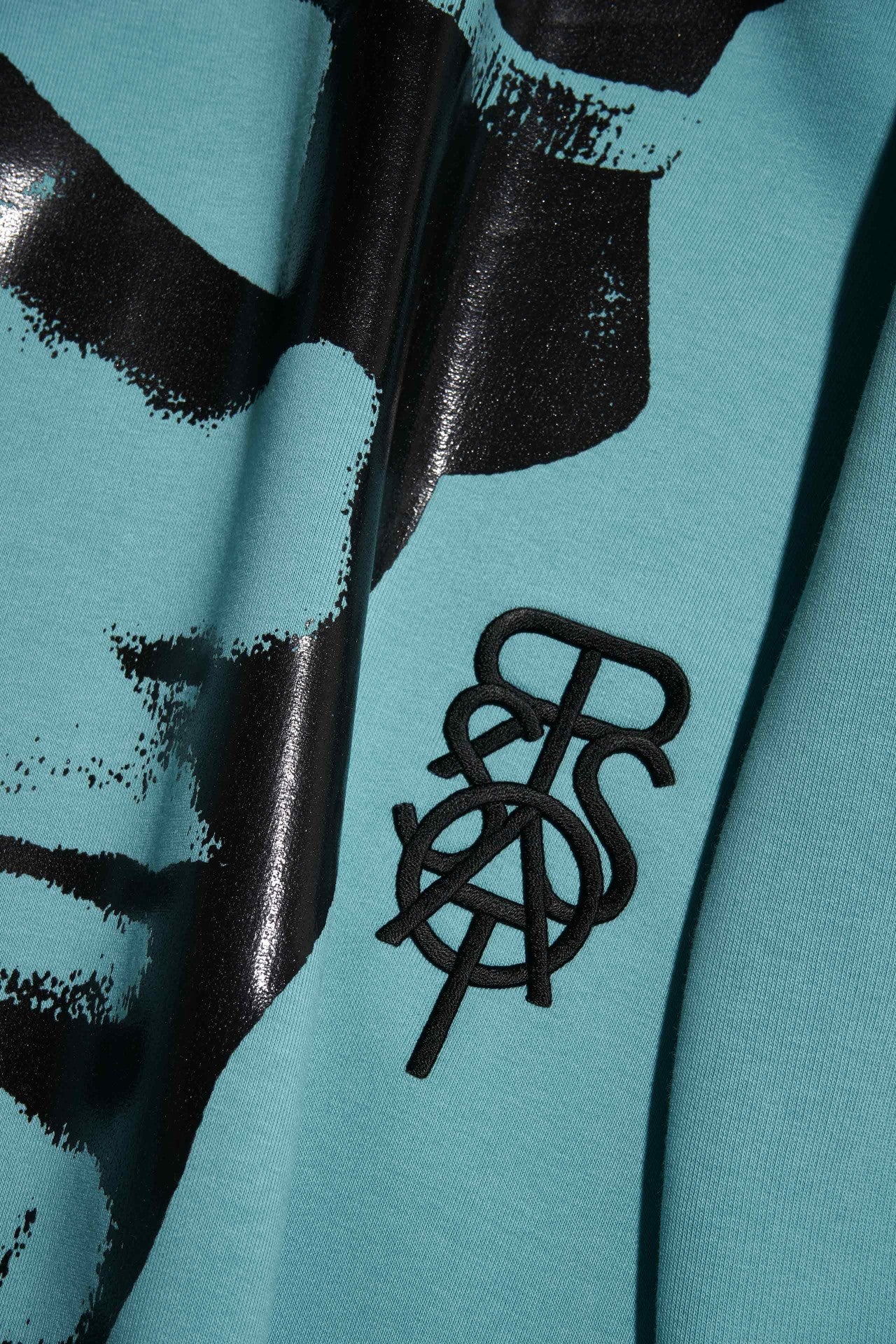 TOM OF FINLAND x WE ARE SPASTOR BIKER HEAD SWEATSHIRT - EMERALD - Image 12