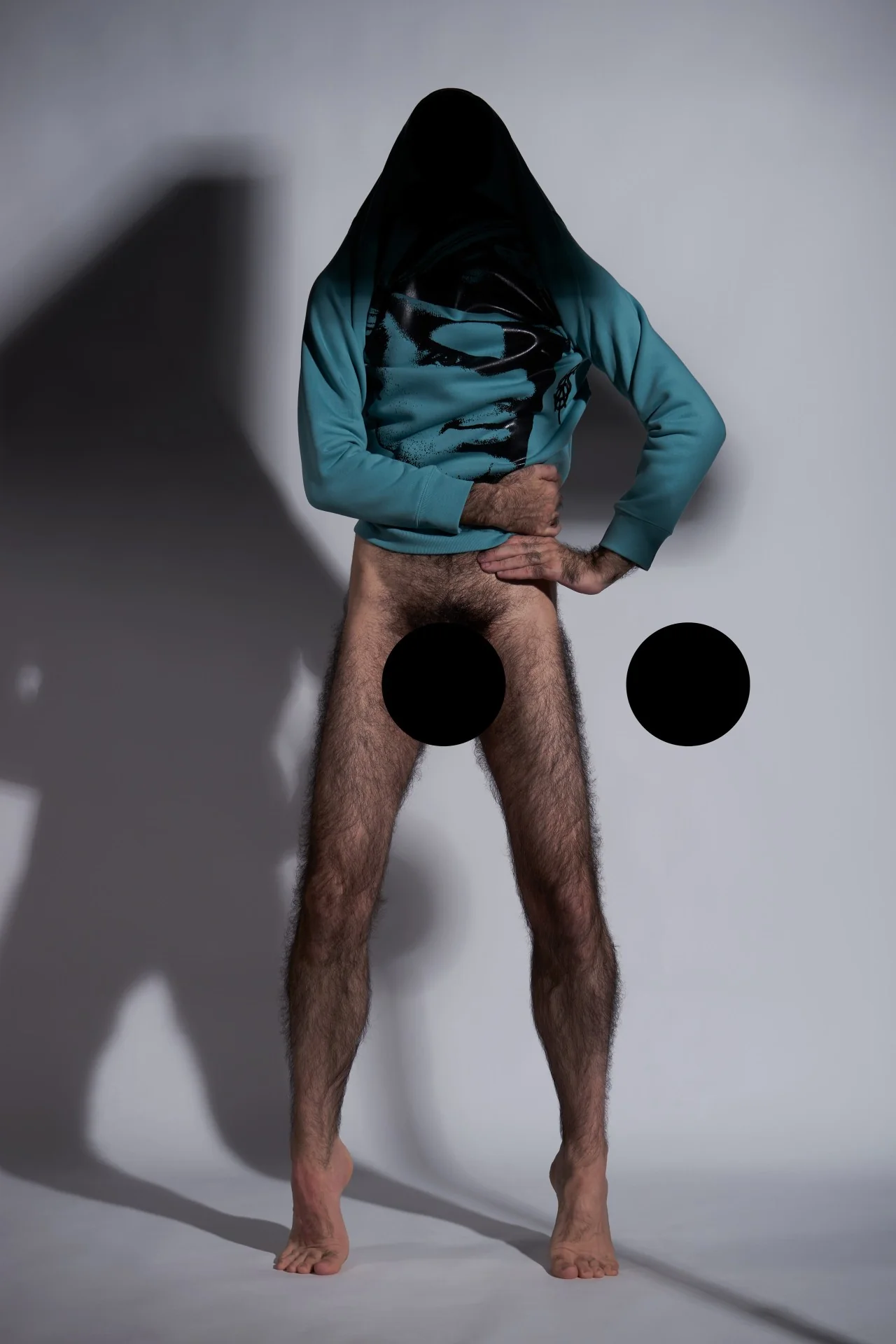 TOM OF FINLAND x WE ARE SPASTOR BIKER HEAD SWEATSHIRT - EMERALD - Image 13