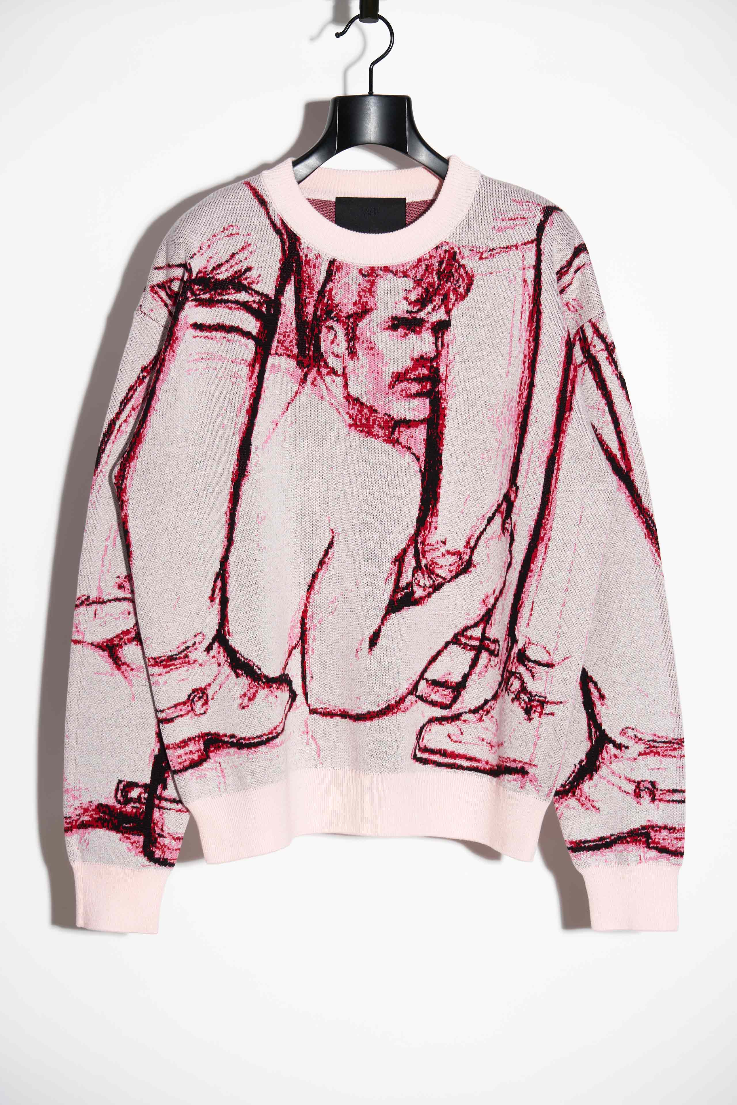 TOM OF FINLAND x WE ARE SPASTOR SWEATER PEARL - Image 4