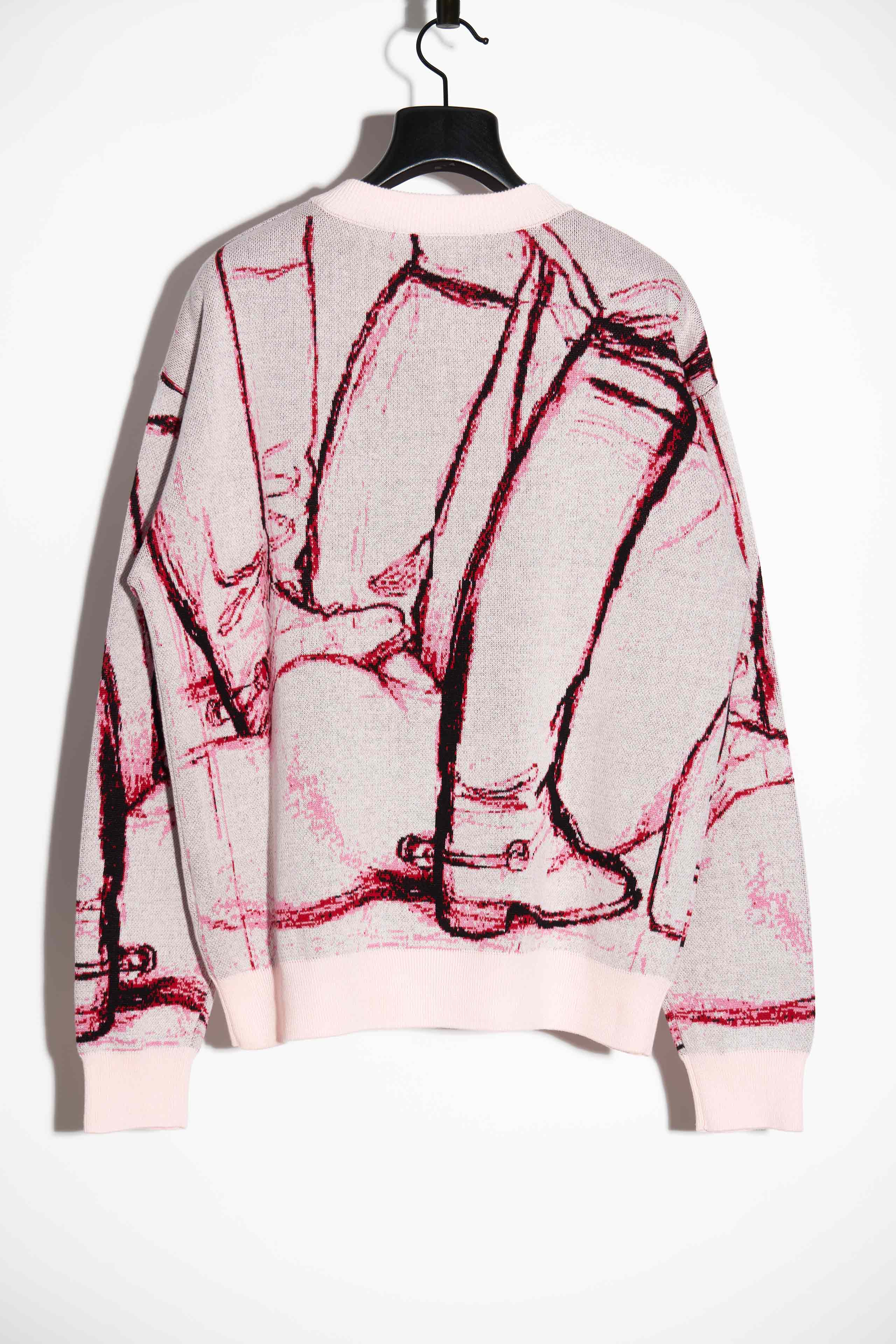 TOM OF FINLAND x WE ARE SPASTOR SWEATER PEARL - Image 5