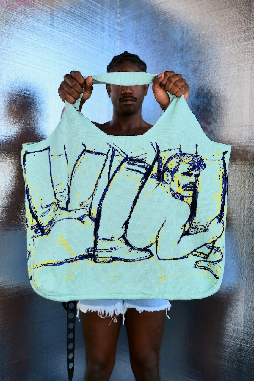 TOM OF FINLAND x WE ARE SPASTOR TOTE MINT - Image 2