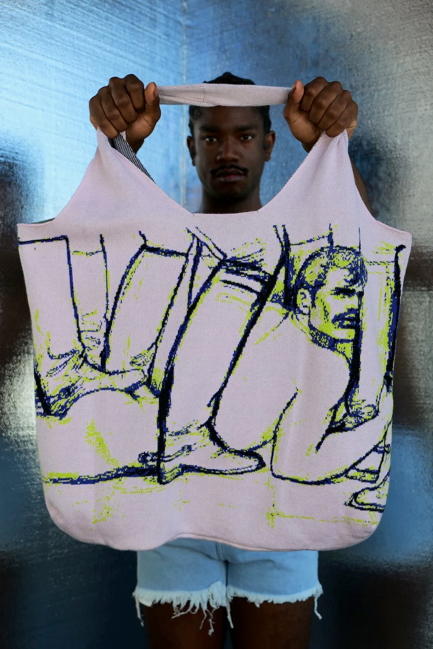 TOM OF FINLAND x WE ARE SPASTOR TOTE PINK - Image 2