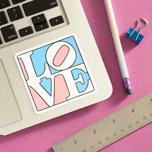 Trans Love Sticker by The Found - Image 2