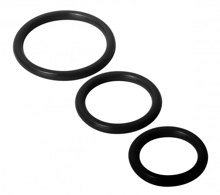 Trinity Silicone Cock Rings - Image 7