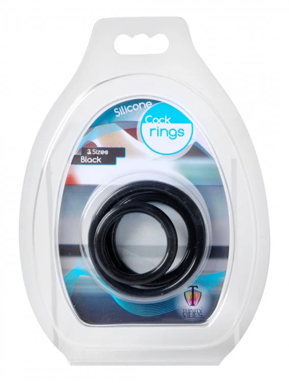 Trinity Silicone Cock Rings - Image 8