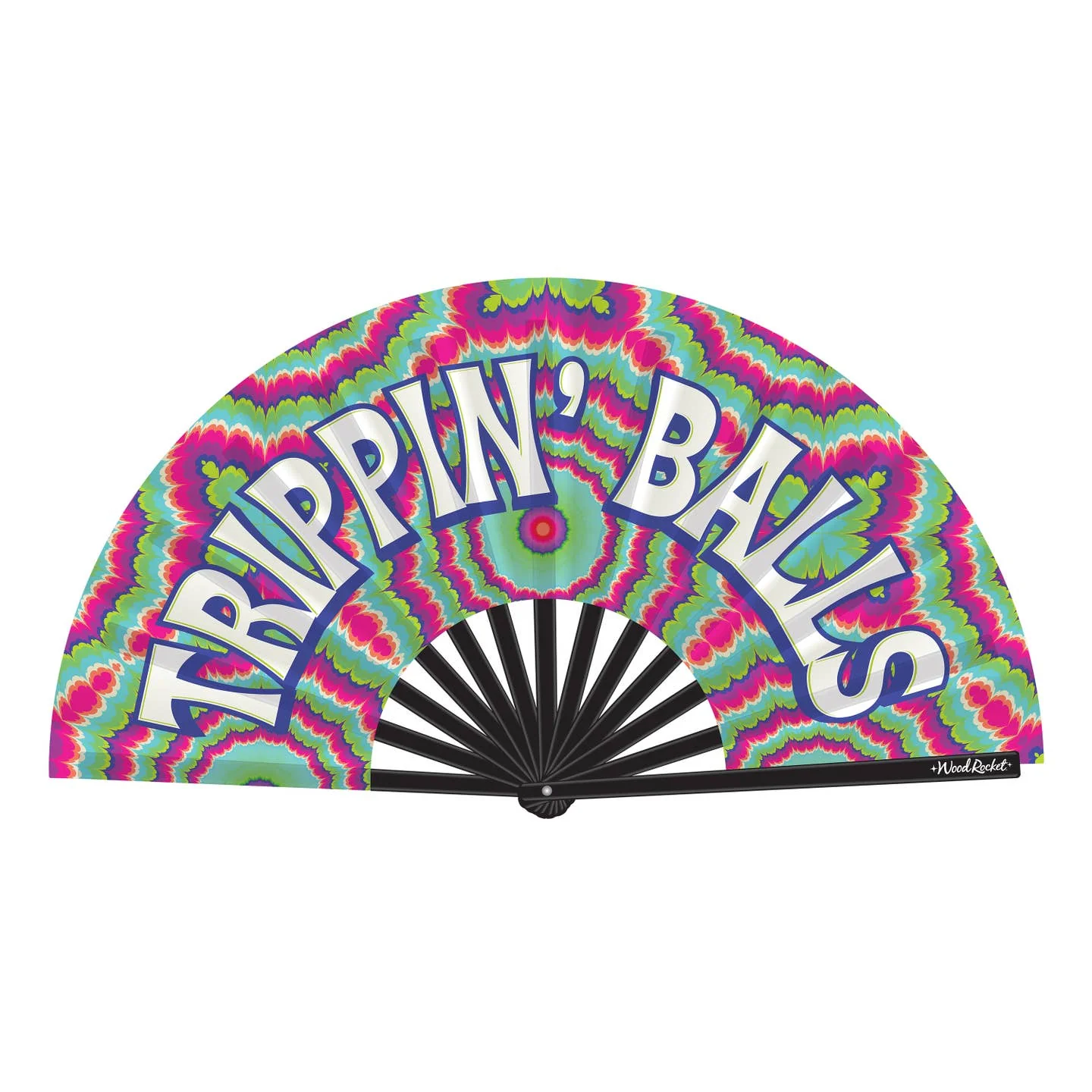 Trippin Balls Hand Fan