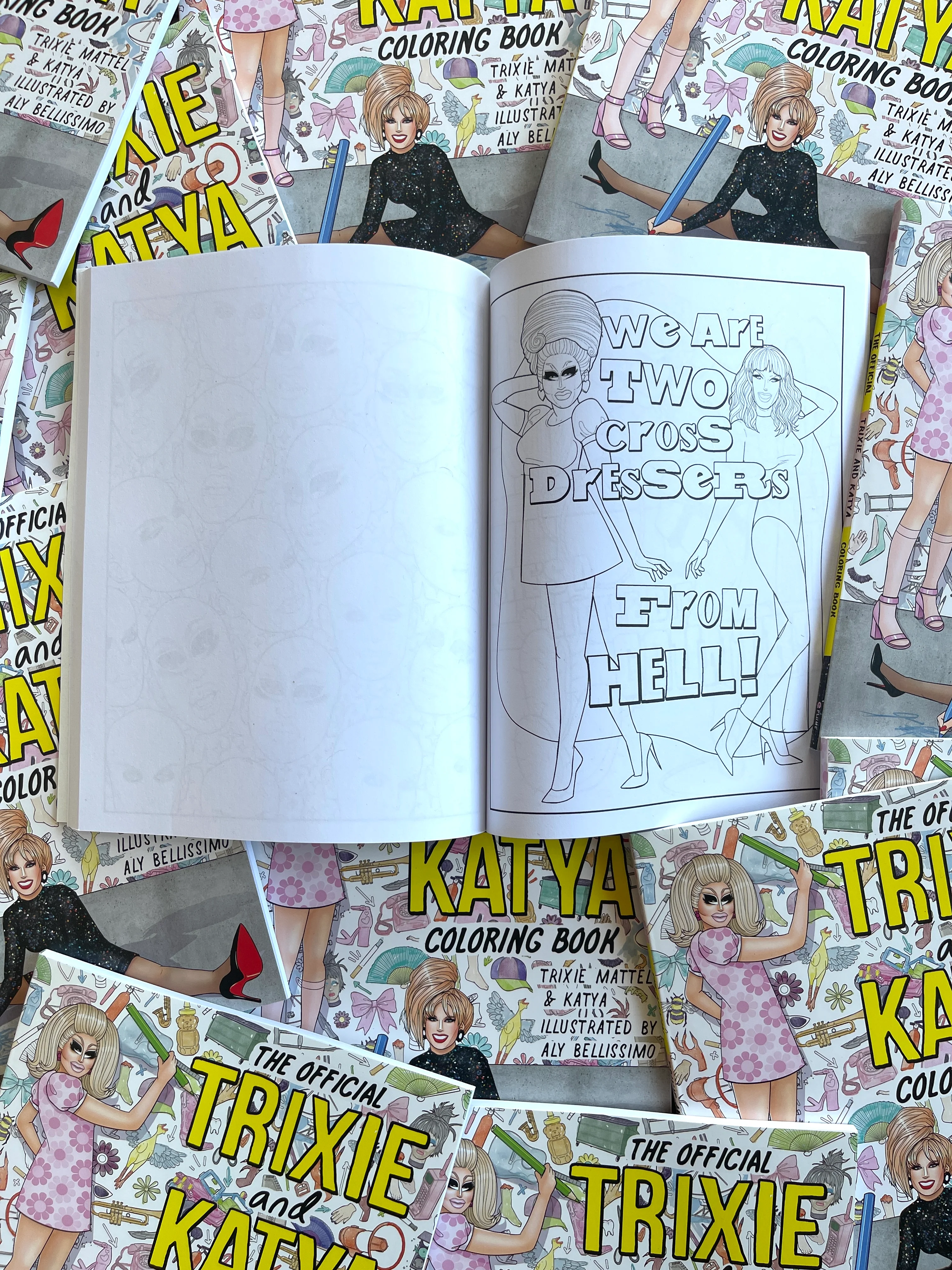 THE OFFICIAL TRIXIE AND KATYA COLORING BOOK - Image 2