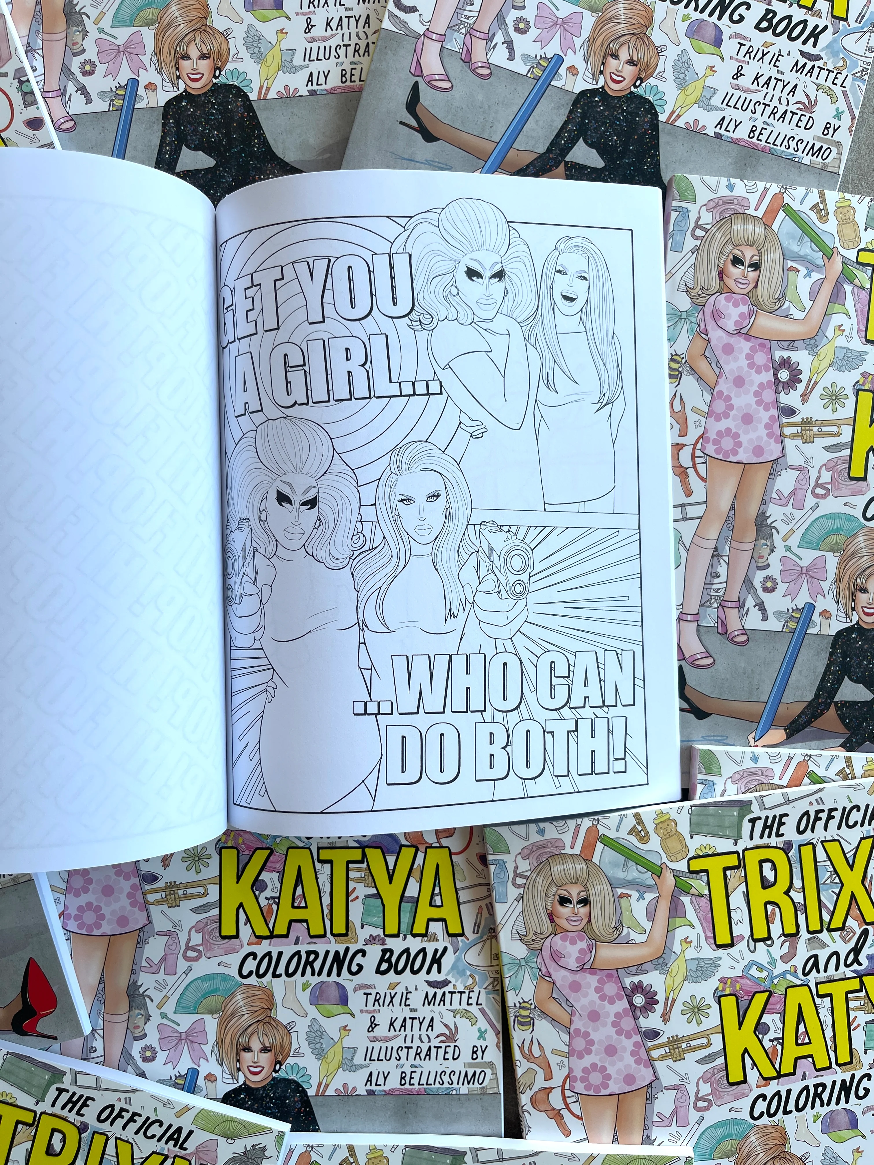 THE OFFICIAL TRIXIE AND KATYA COLORING BOOK - Image 4