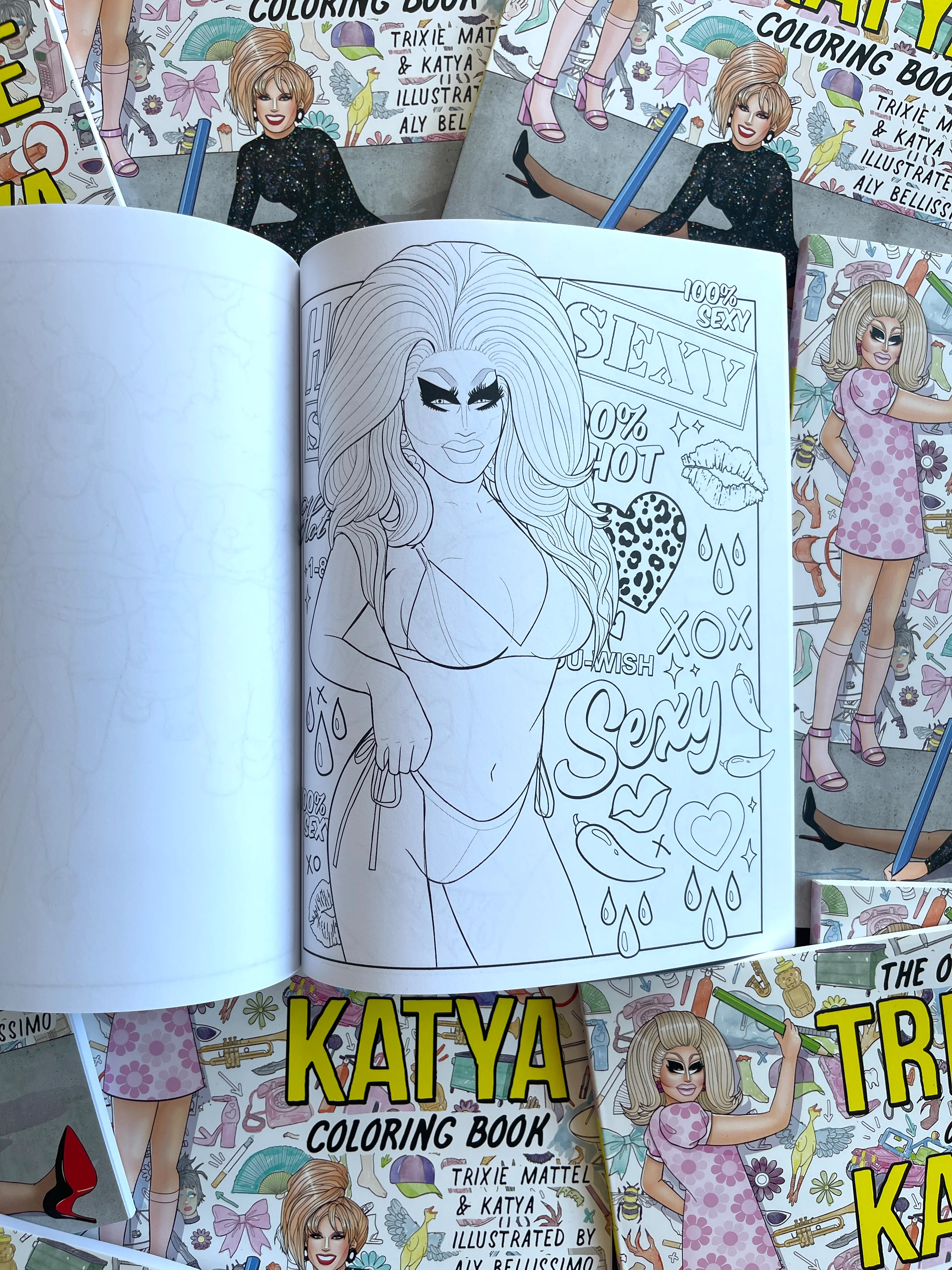 THE OFFICIAL TRIXIE AND KATYA COLORING BOOK - Image 5