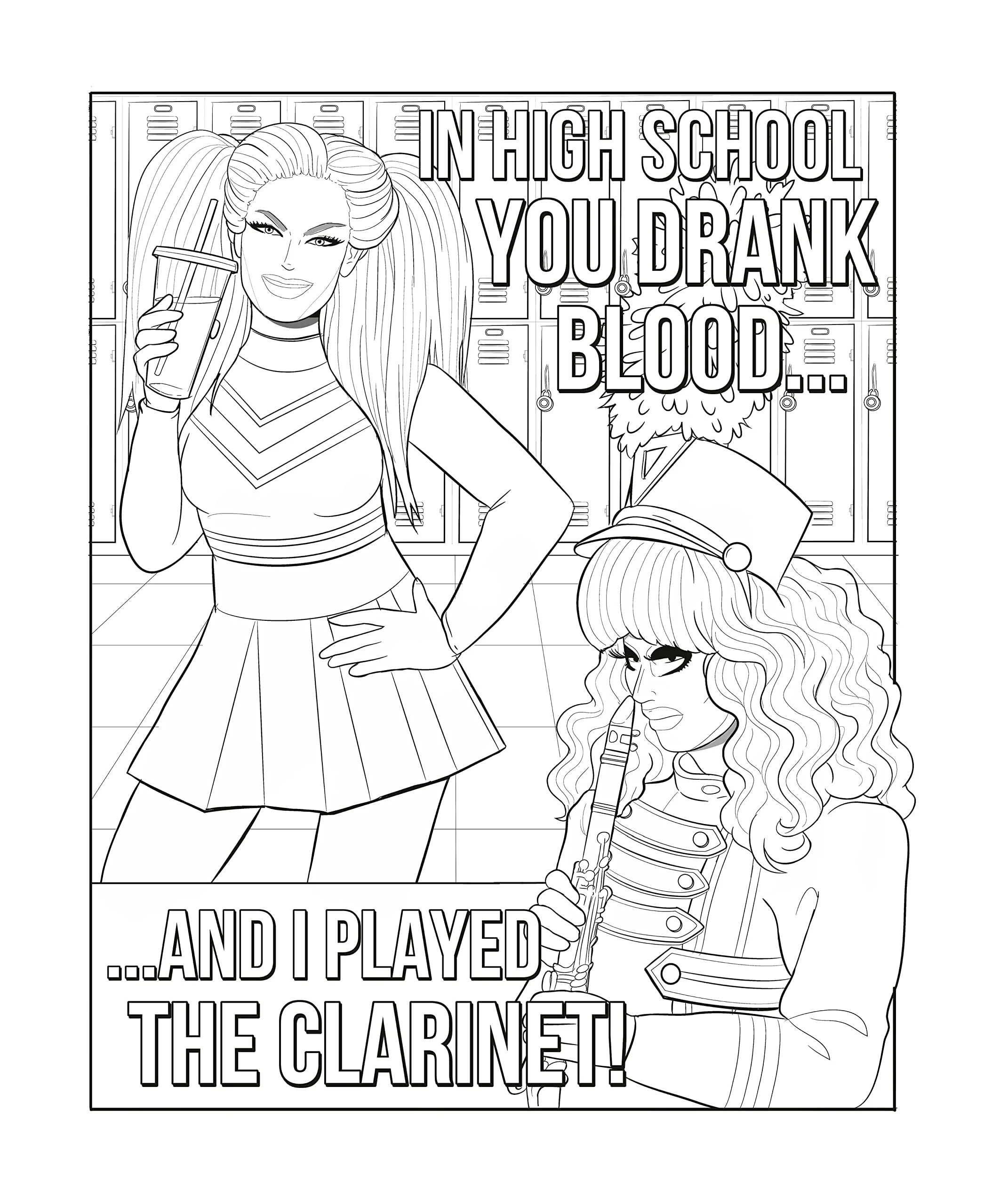 THE OFFICIAL TRIXIE AND KATYA COLORING BOOK - Image 8