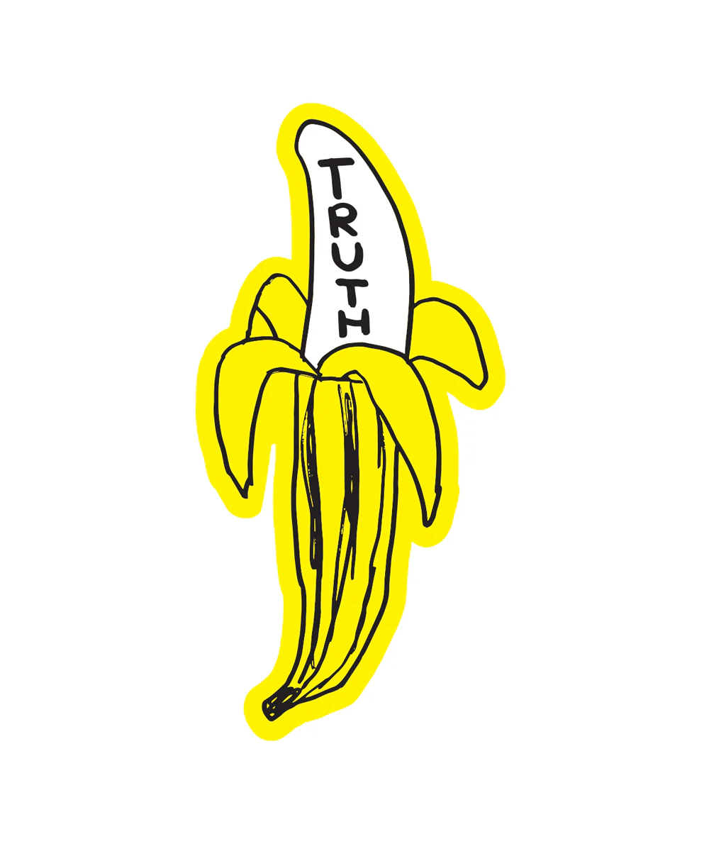 Truth Banana Air Freshener by Third Drawer Down X David Shrigley - Image 3