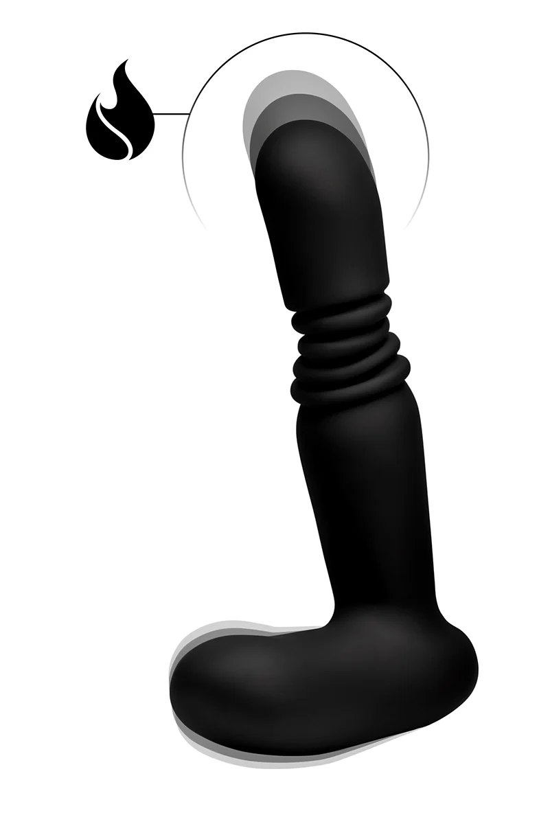 Under Control Silicone Thrusting Anal Plug with Remote Control - Image 6