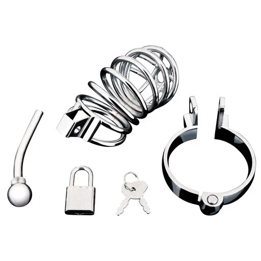 Urethral Play Cock Cage by Blue Line - Image 4